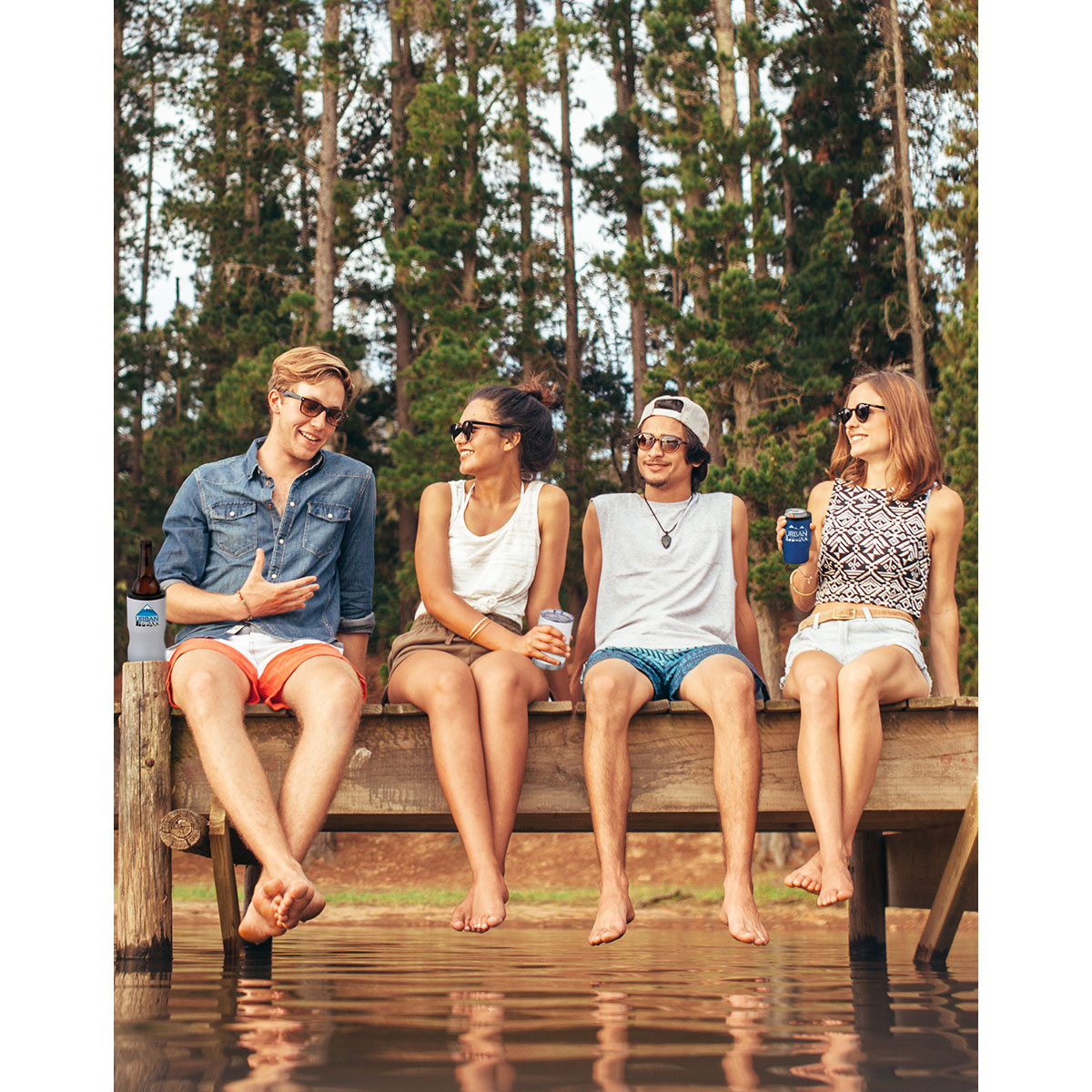 Urban Peak® 12 oz Bedrock Trail Vacuum Can Cooler 55