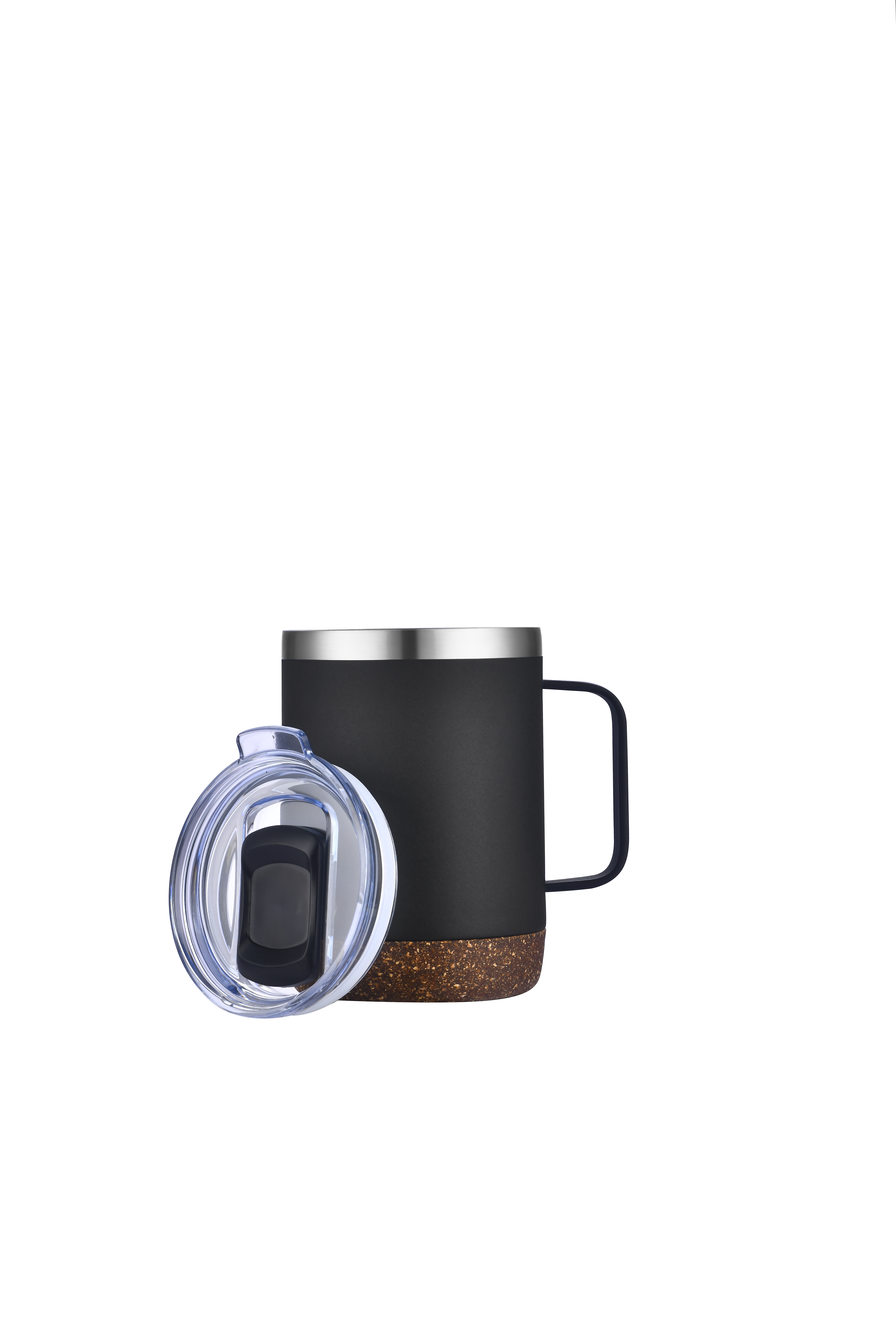 12 oz Vacuum Mug with Cork Bottom 5