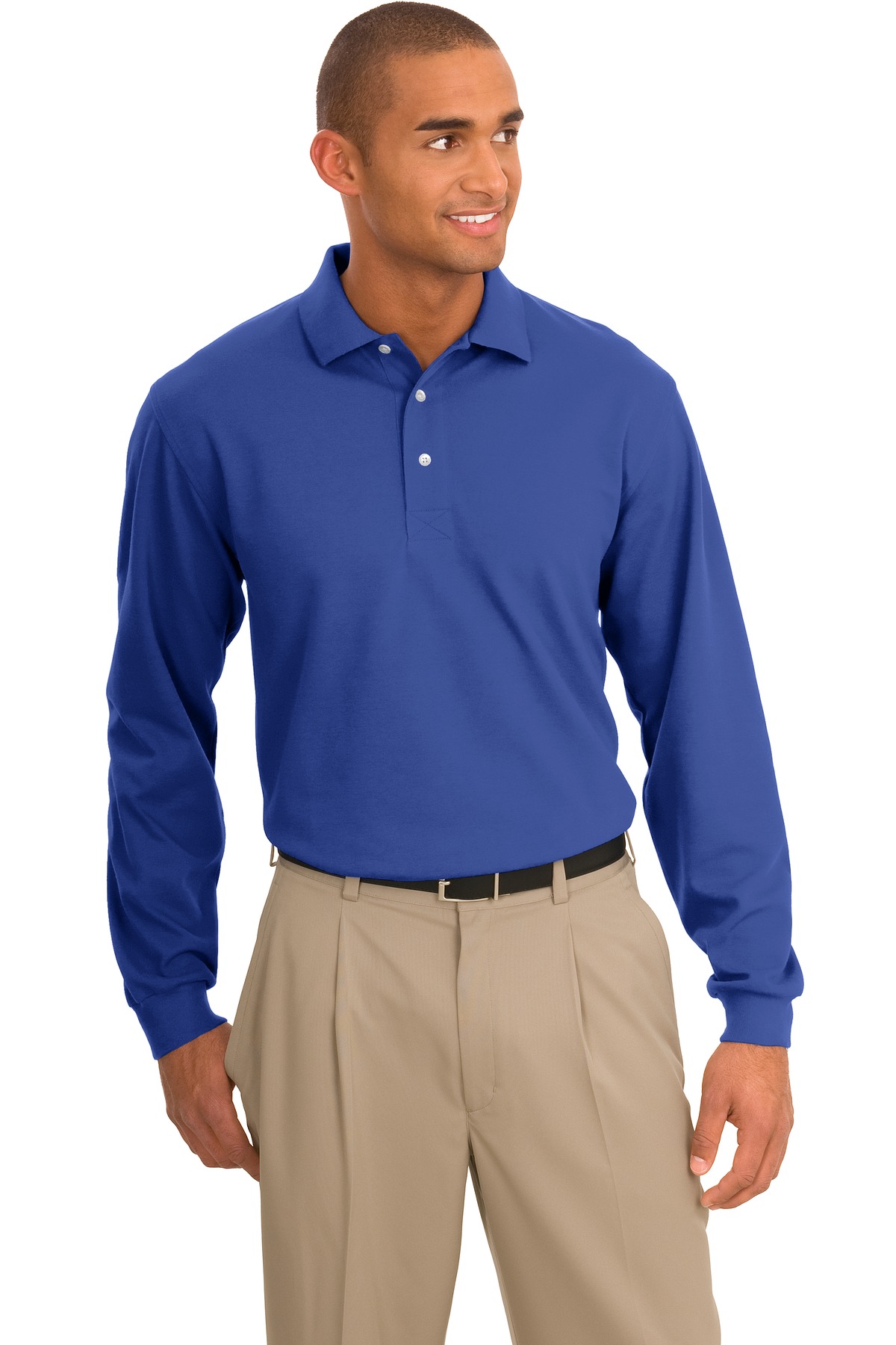 Port Authority Rapid Dry Long Sleeve Polo. K455LS 15