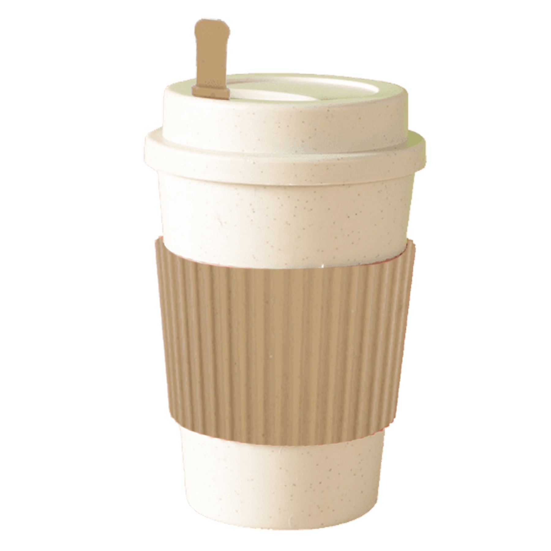 12 Oz Travel Coffee Cup W/ Silicone Sleeve 3