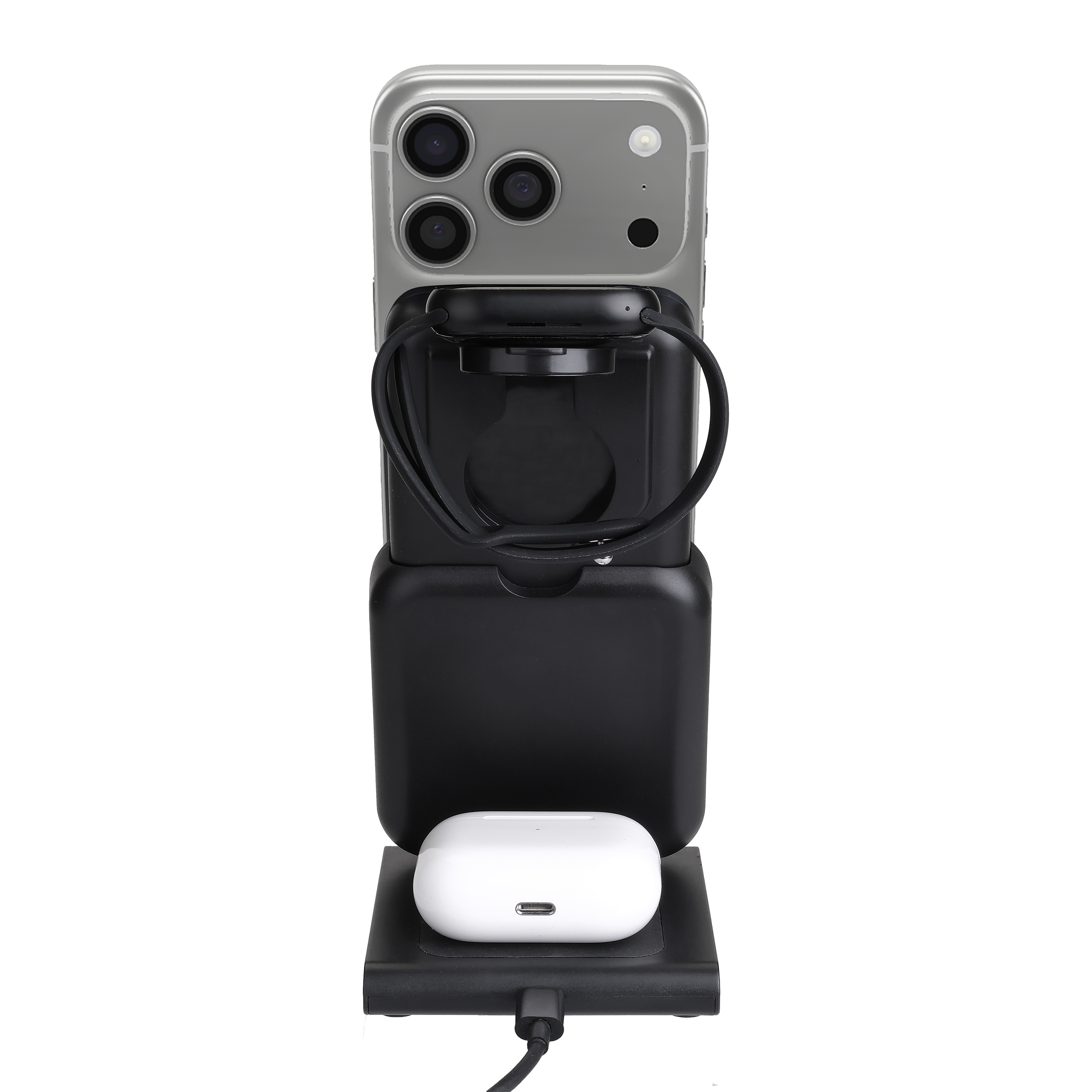 3-in-1 MagSafe Wireless Charger w/ Detachable 10,000 mAh Power Bank 14