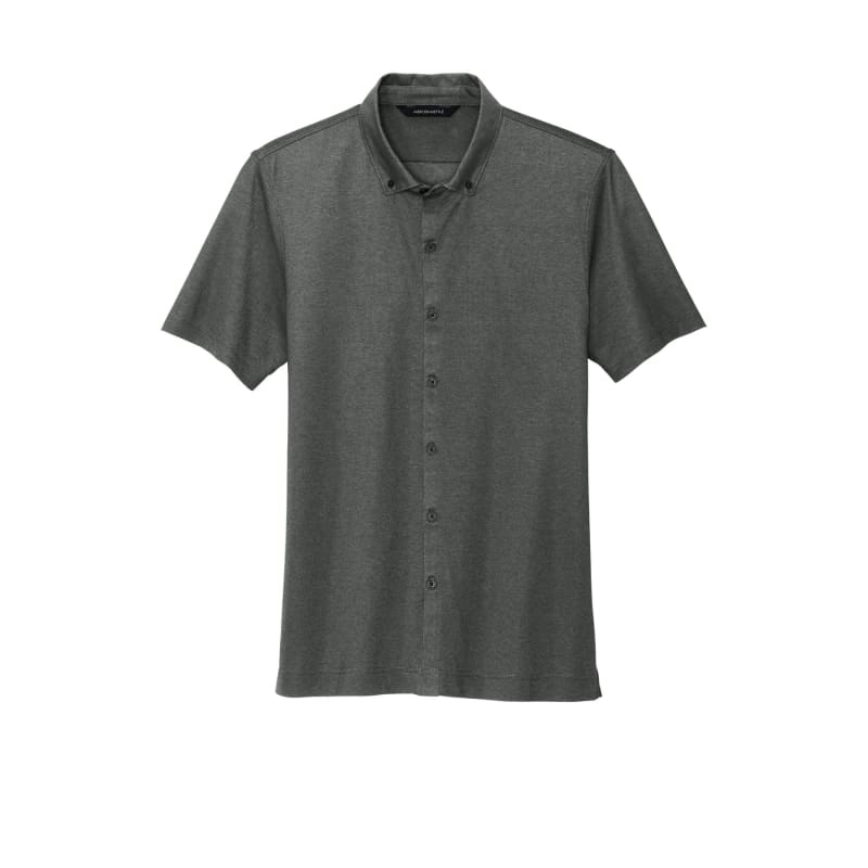Mercer+Mettle Stretch Pique Full-Button Polo 25