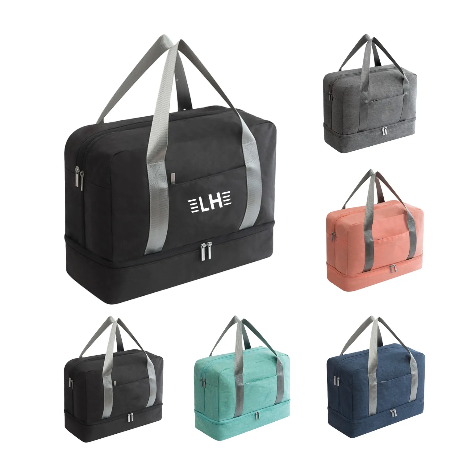 Travel Storage Bag with Shoe Layer 5