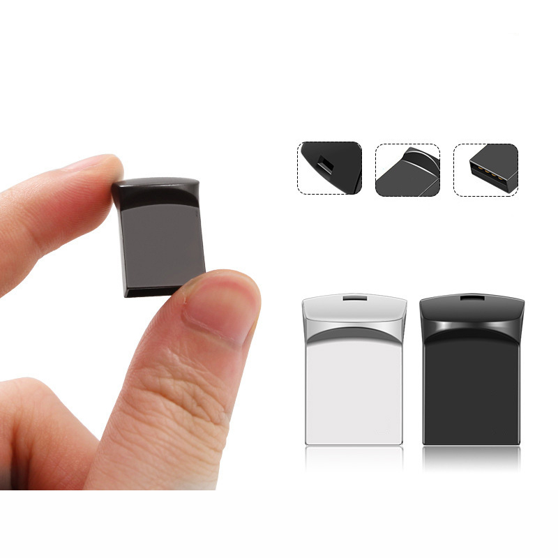4GB Mini USB Flash Drive w/ keMDRing 2