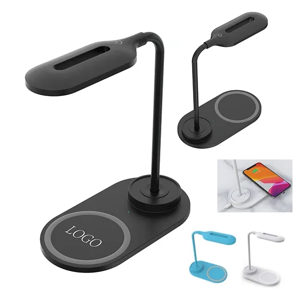 Promo Adjustable Desk Lamps with Wireless Charger 1