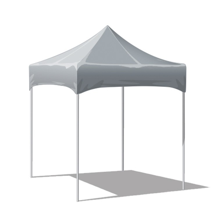 8x8 Canopy plain silver top 2