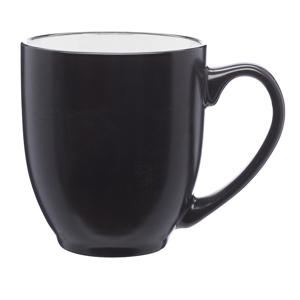16 oz. Bistro Two-Tone Ceramic Custom Mug - Colors 8
