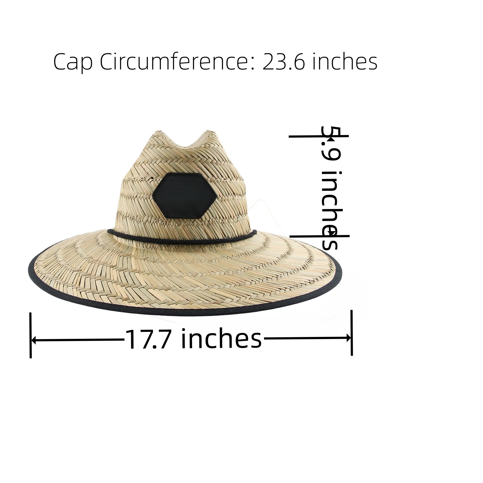A Straw Sunshade Hat MOQ 50PCS 3