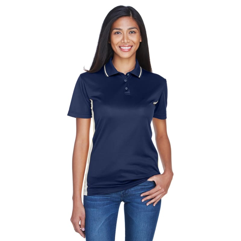 UltraClub Ladies' Cool & Dry Sport Two-Tone Polo 22