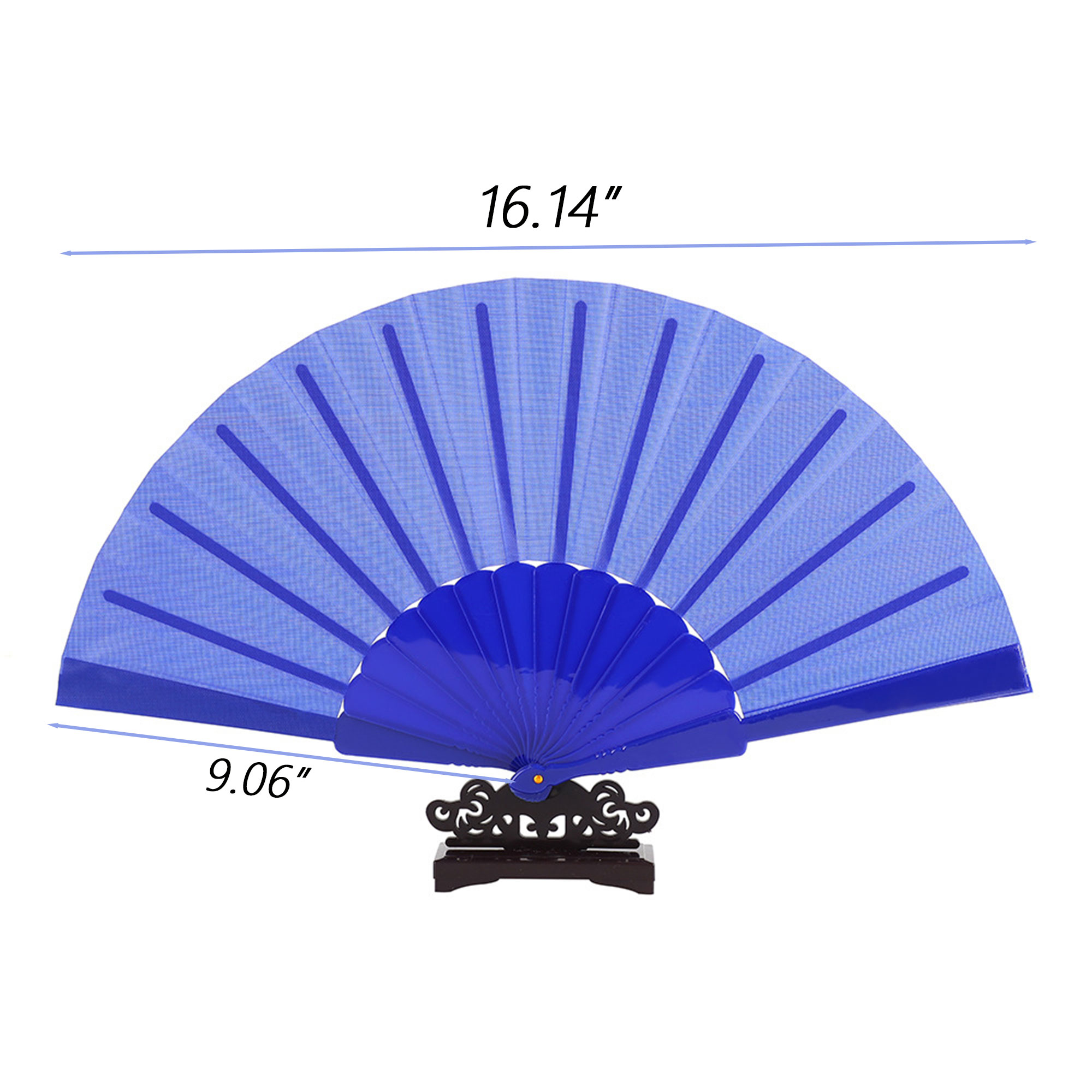 Plastic Hand Held Folding Fan 7