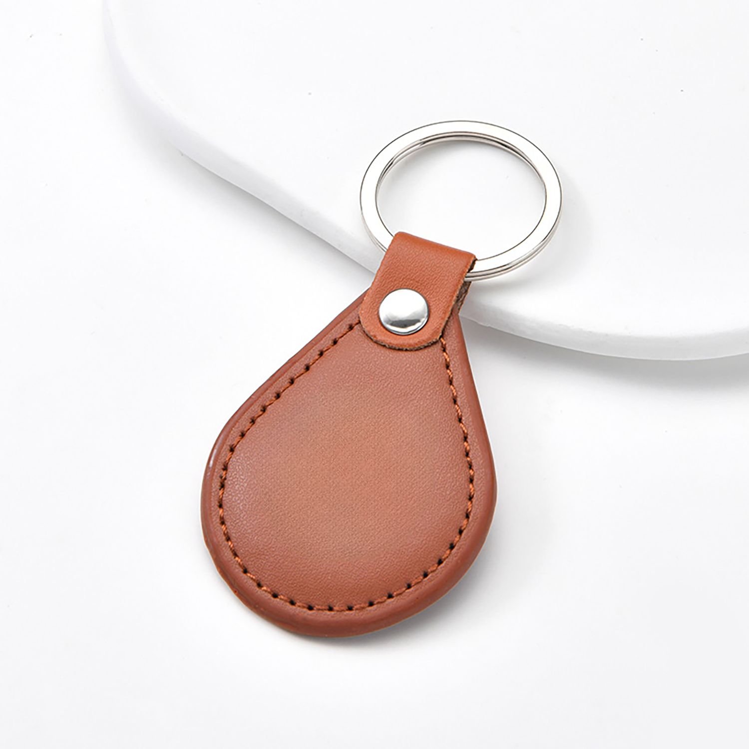 Custom PU Leather Keychain 6
