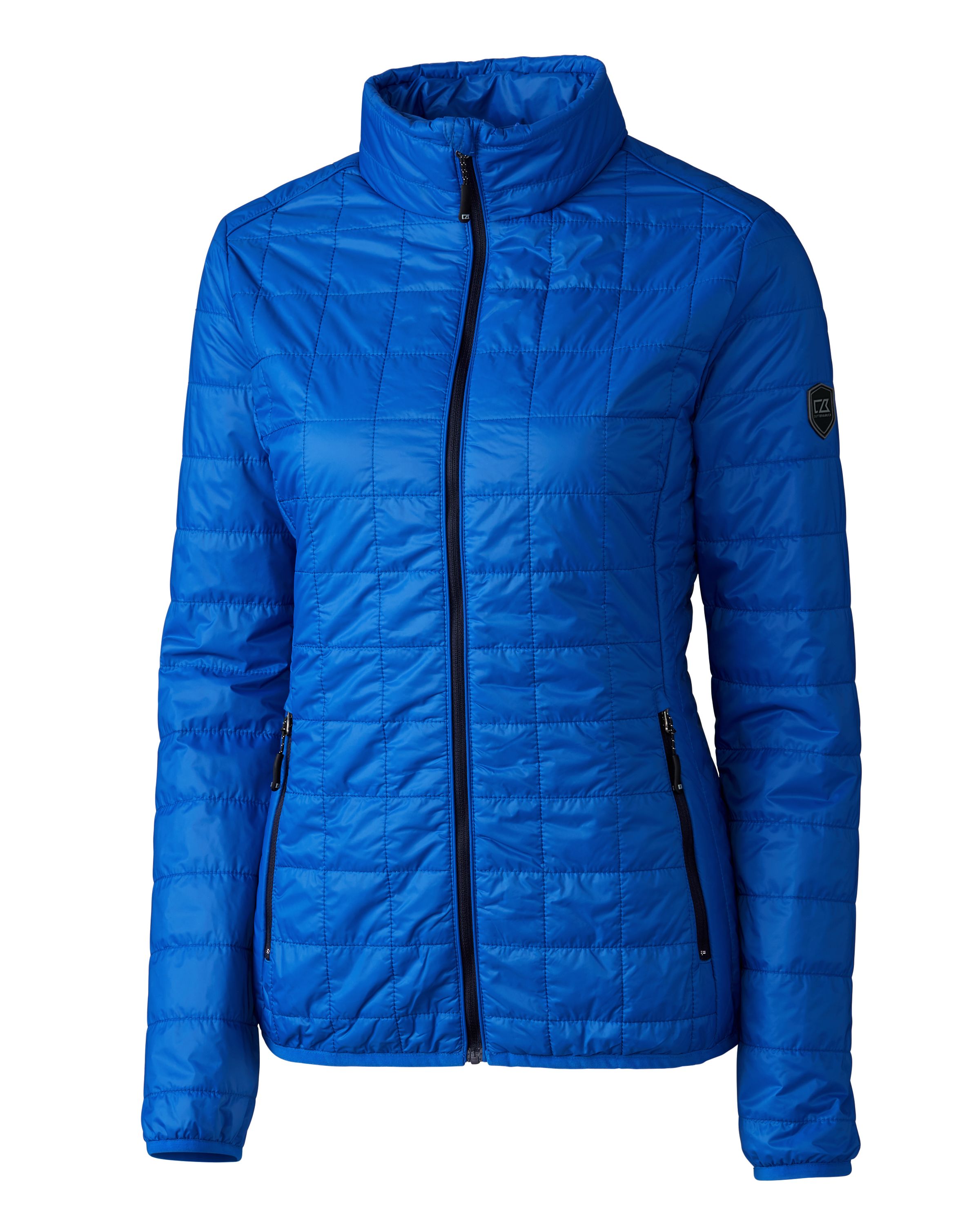 Cutter & Buck Rainier Recycled Insulated Puffer Womens Full Zip Jacket 65