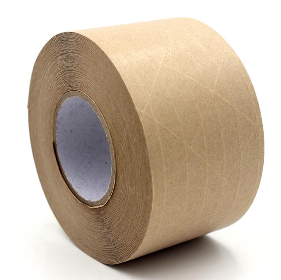 Custom 3 Color Brown Ultra Durable Water-Activated Tape 4