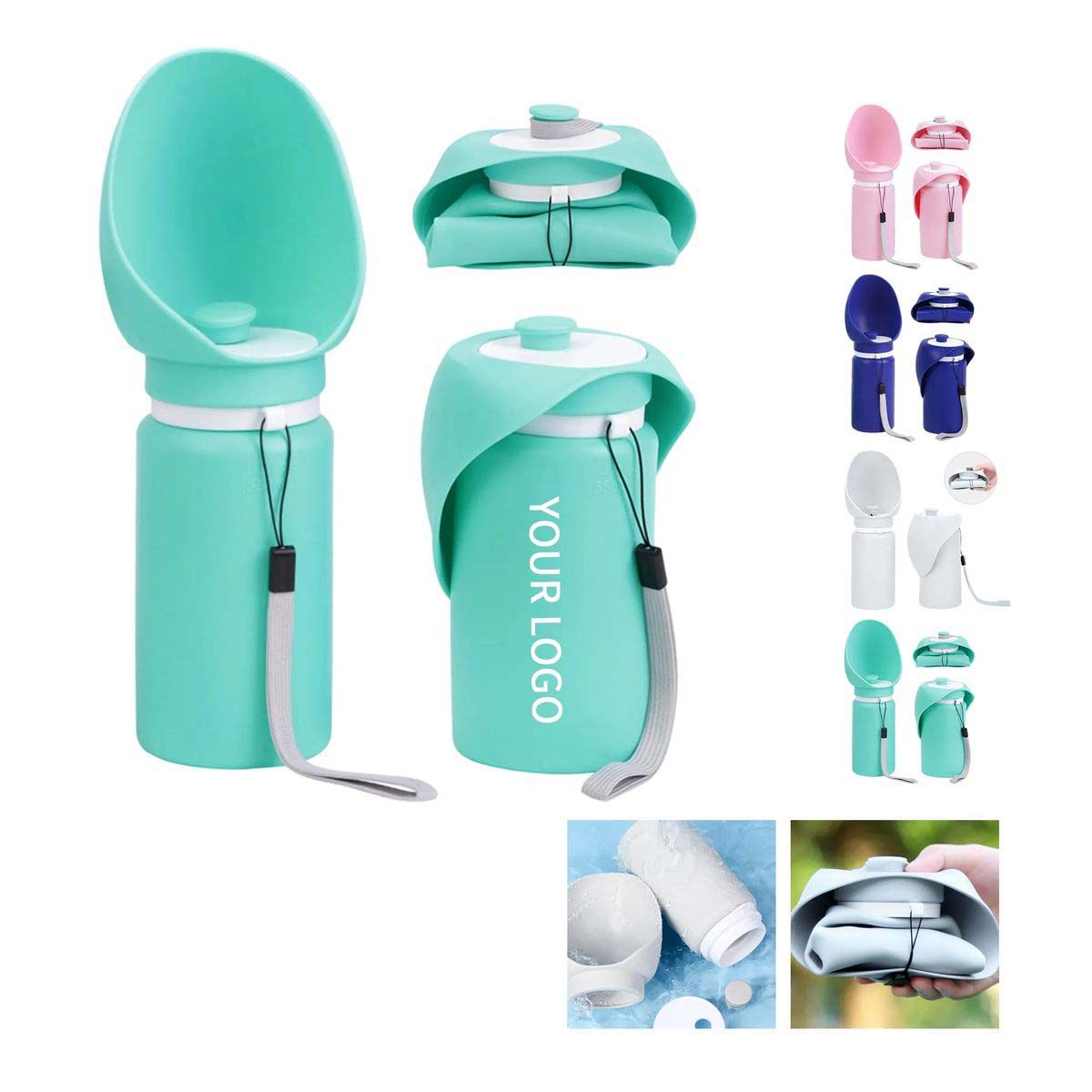 Durable Outdoor Dog Cup with Easy Flow Design 2