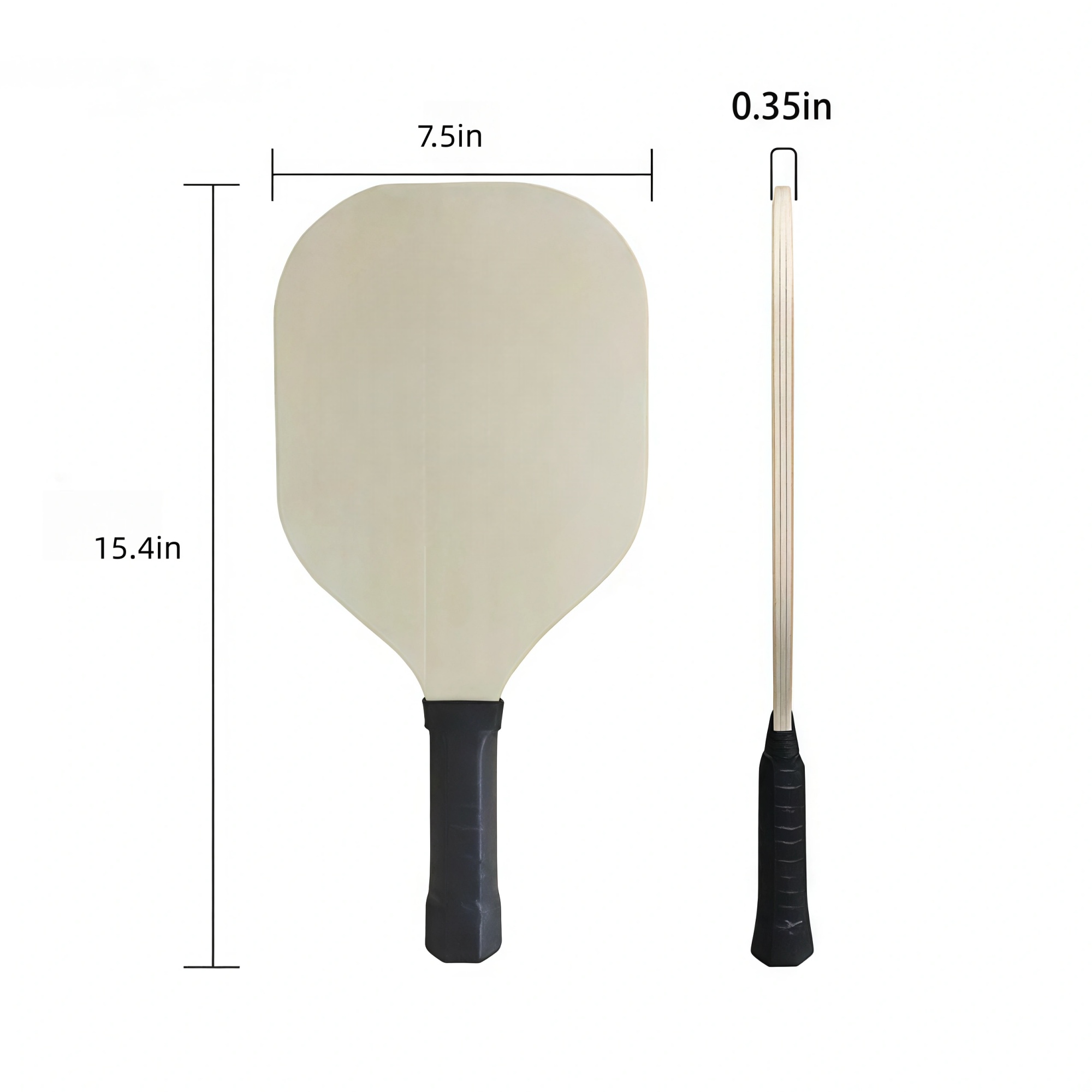 Custom Wooden Pickleball Racket 3