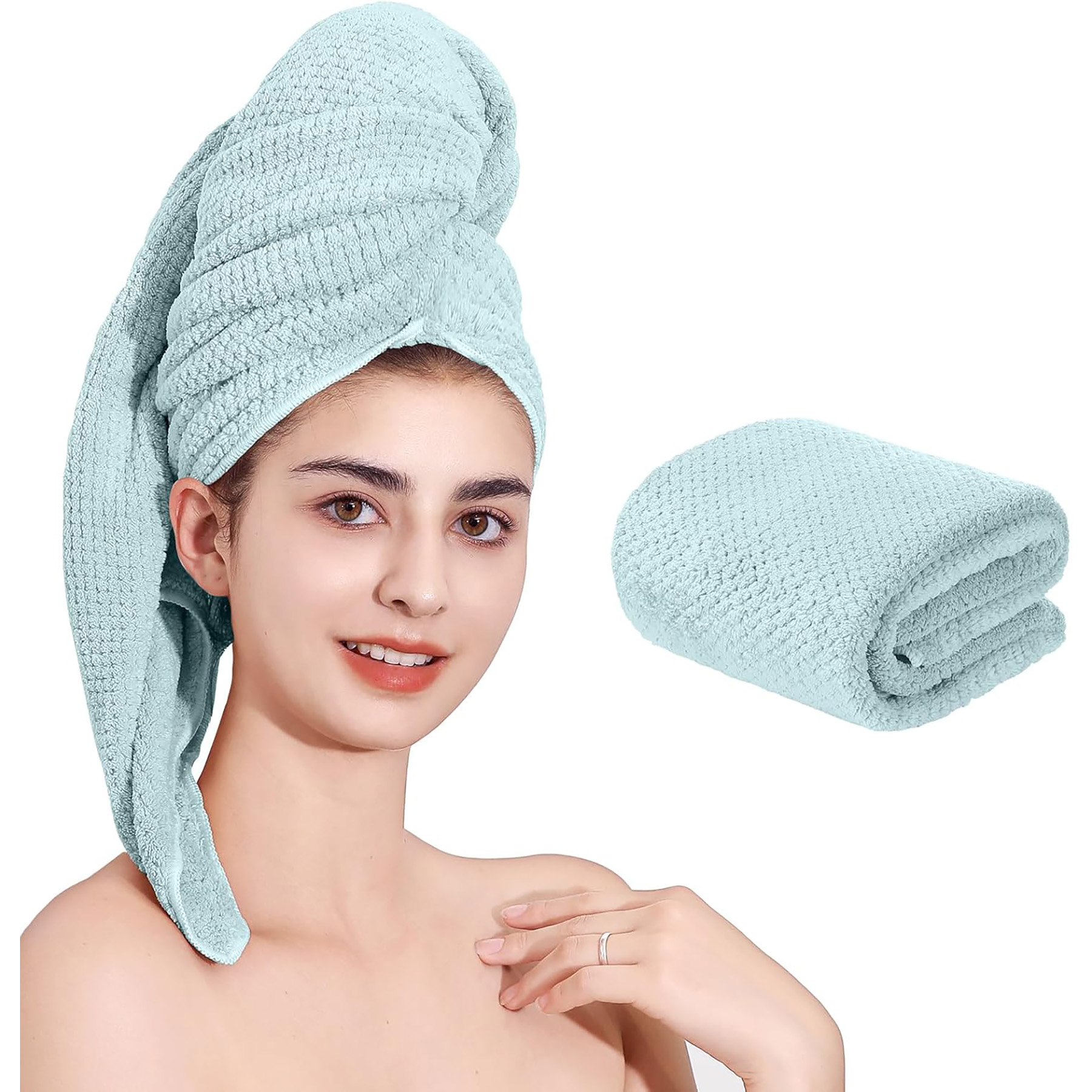 Microfiber Quick Dry Hair Towel 4