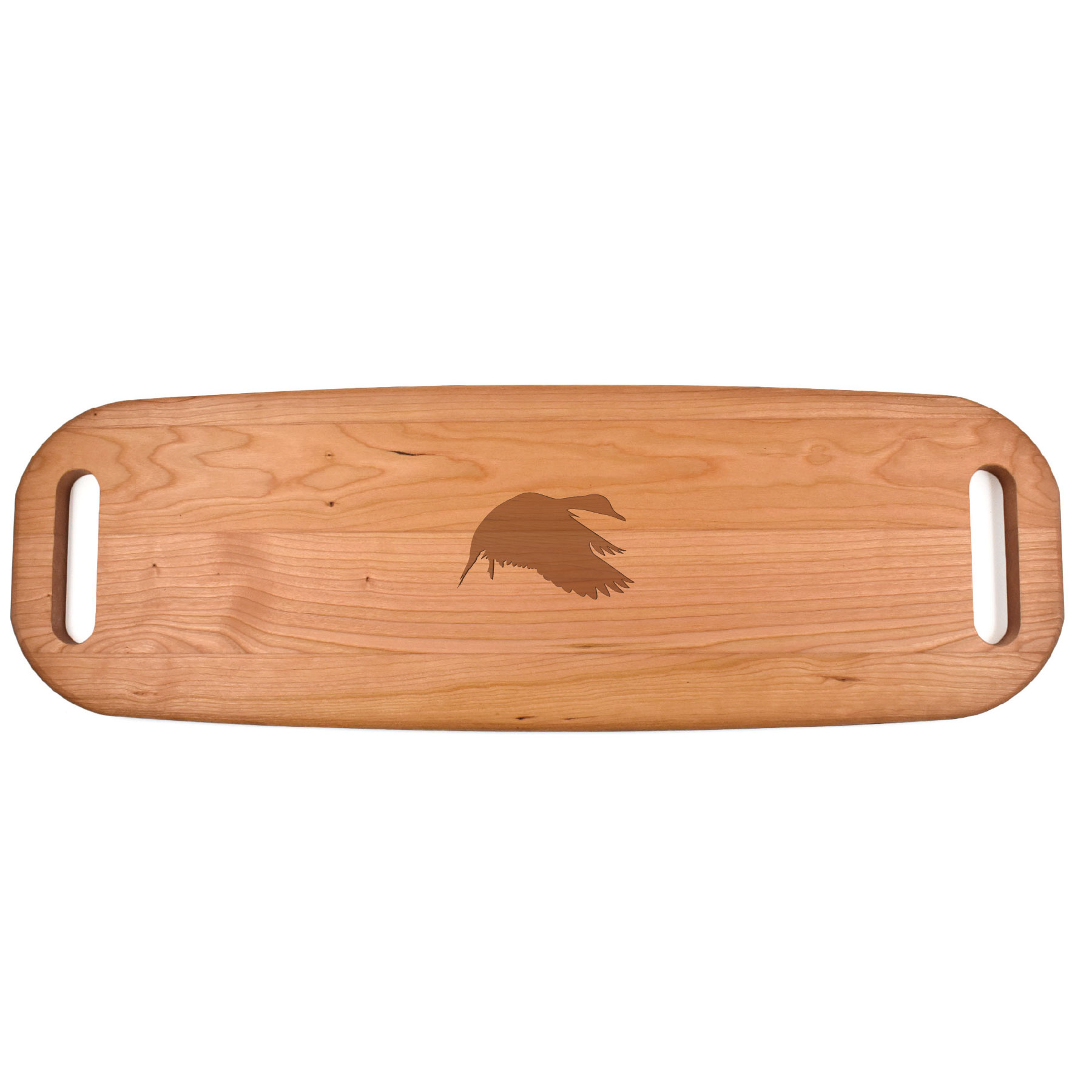 23" x 7 1/2" Cherry Serving Tray