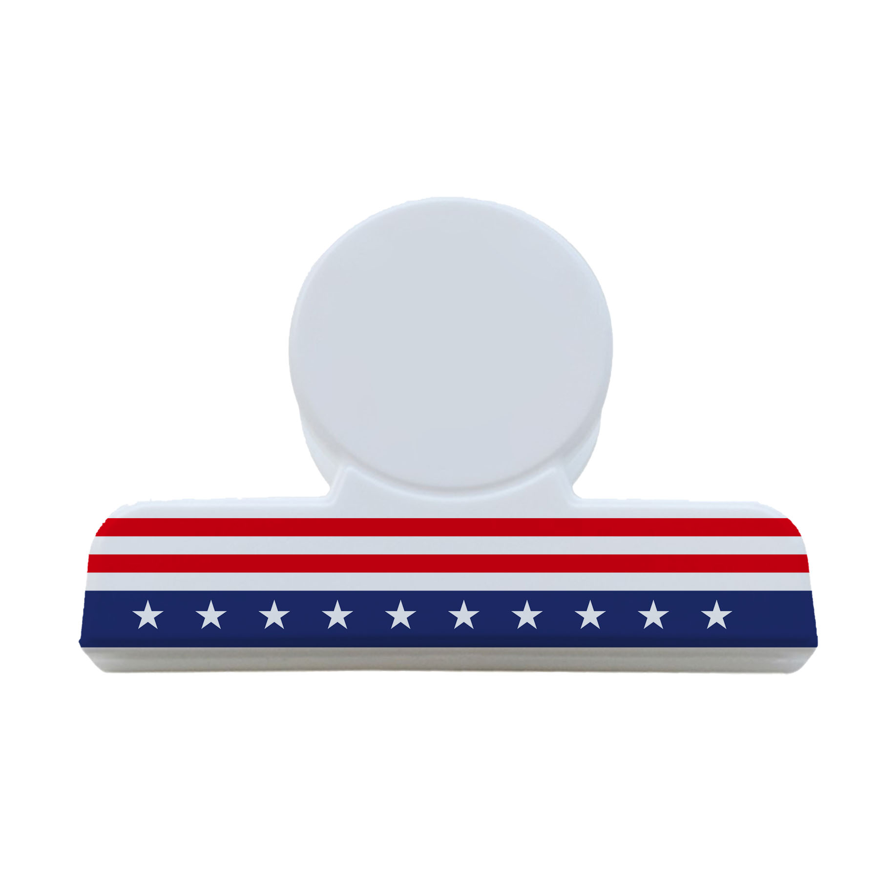 Flag Design Round Bag Clip 3
