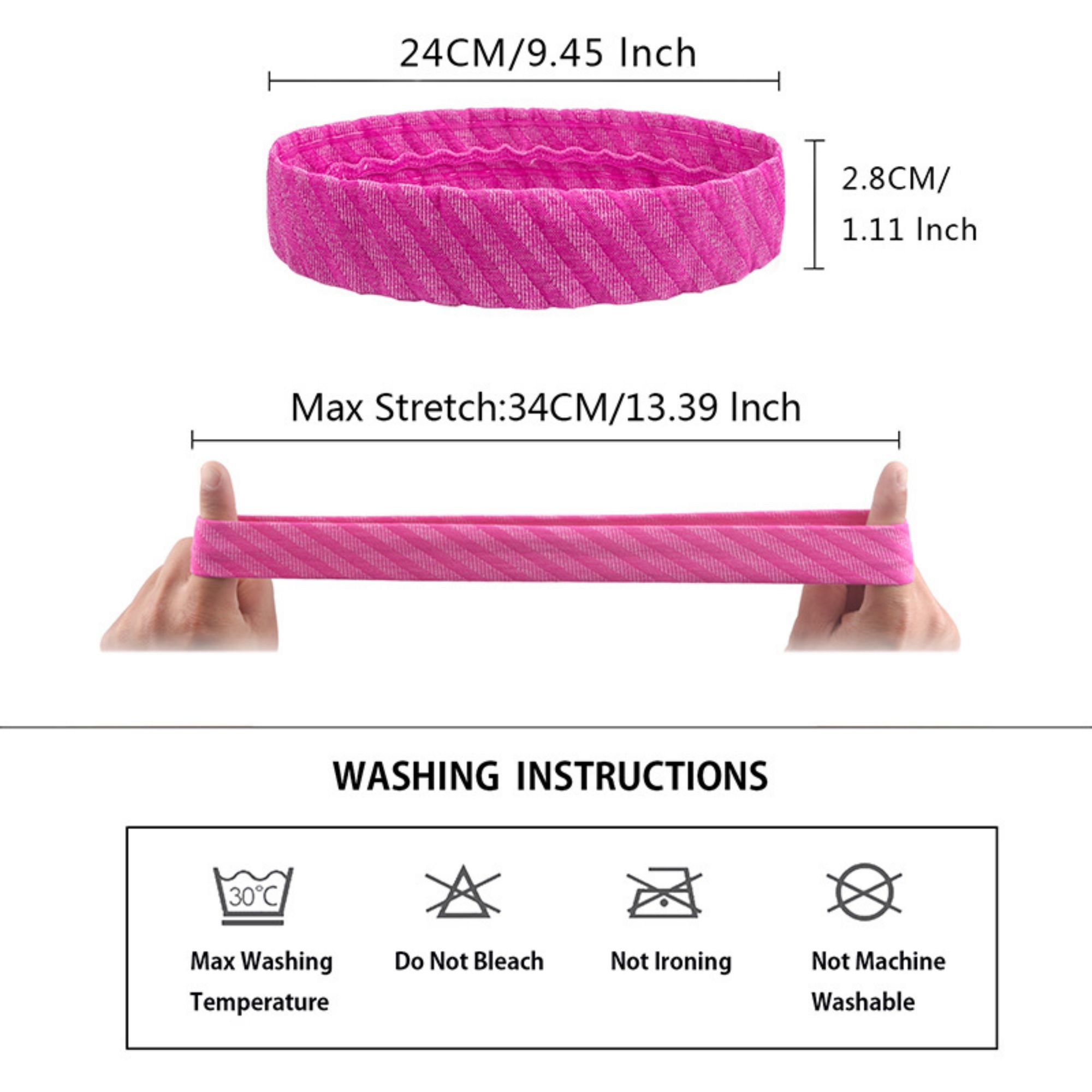 Sweatband Headbands For Running 4