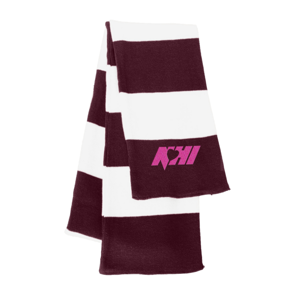 Sportsman SP02 Rugby Striped Knit Scarf 9
