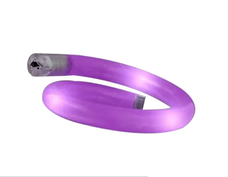 Flashing LED Coil Tube Bracelet 7
