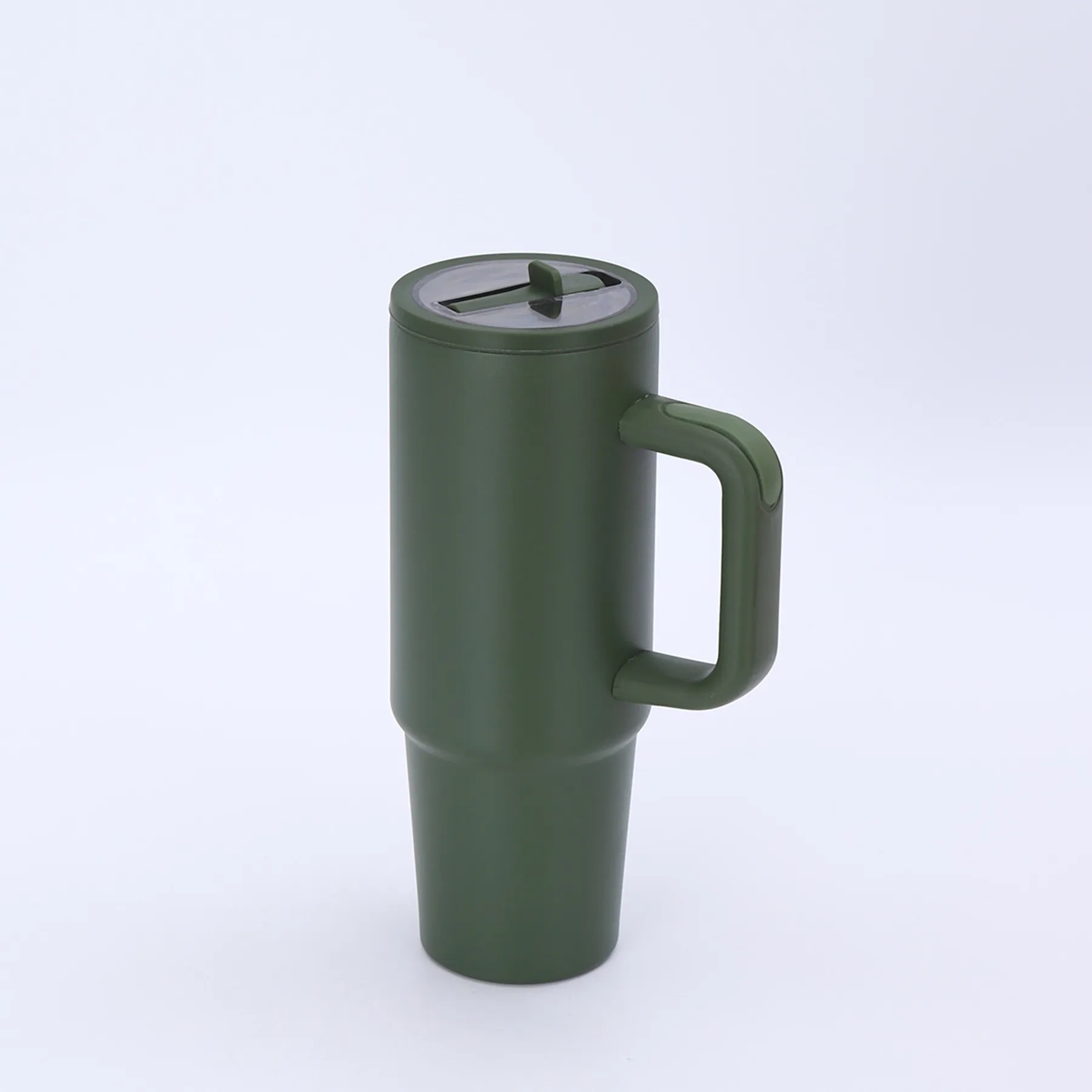 30 oz Stainless Steel Tumbler with Handle & Flip Straw Lid 5