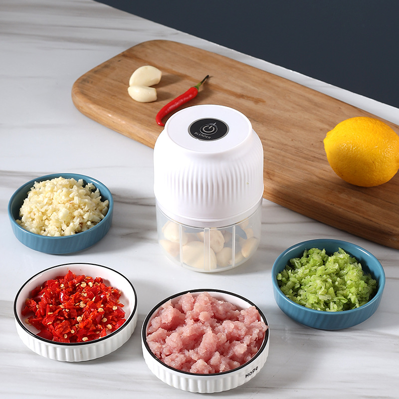 Mini Electric Food Processor 2
