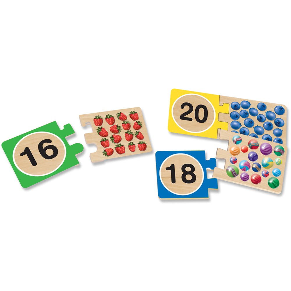 Melissa & Doug Number Puzzle Sets - 40 Pieces 2