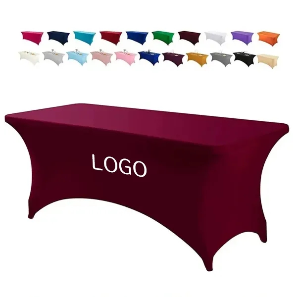 6ft Dye Sublimation Stretch Table Cover 2