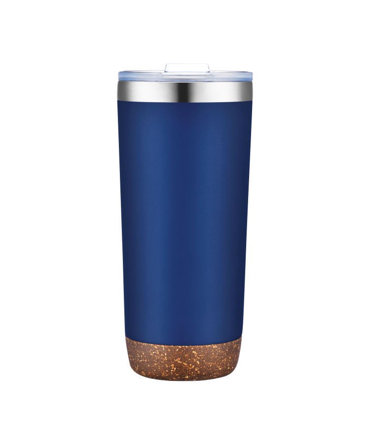 Union Printed - 22 oz Vacuum Tumbler w/ Cork Bottom - Laser Engraved 10