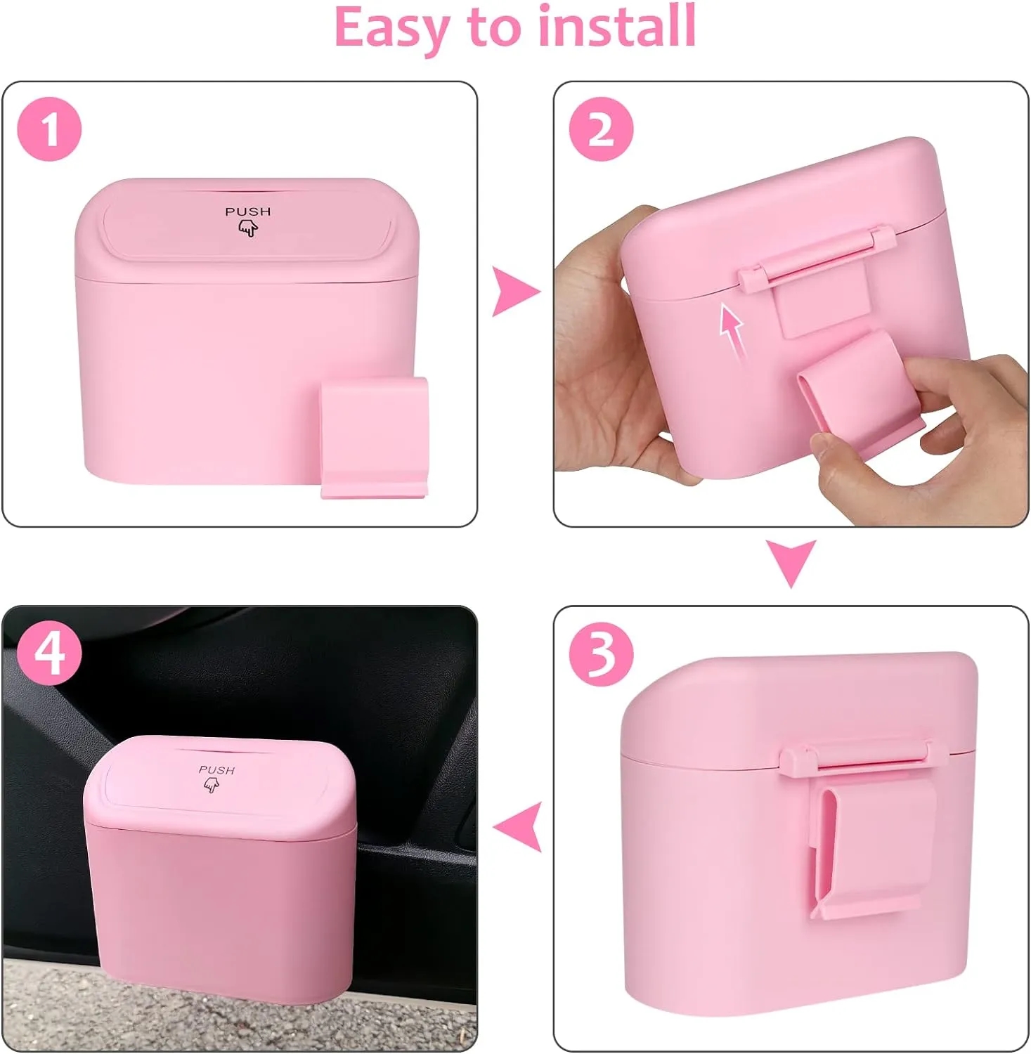 Car Trash Can Bin 3