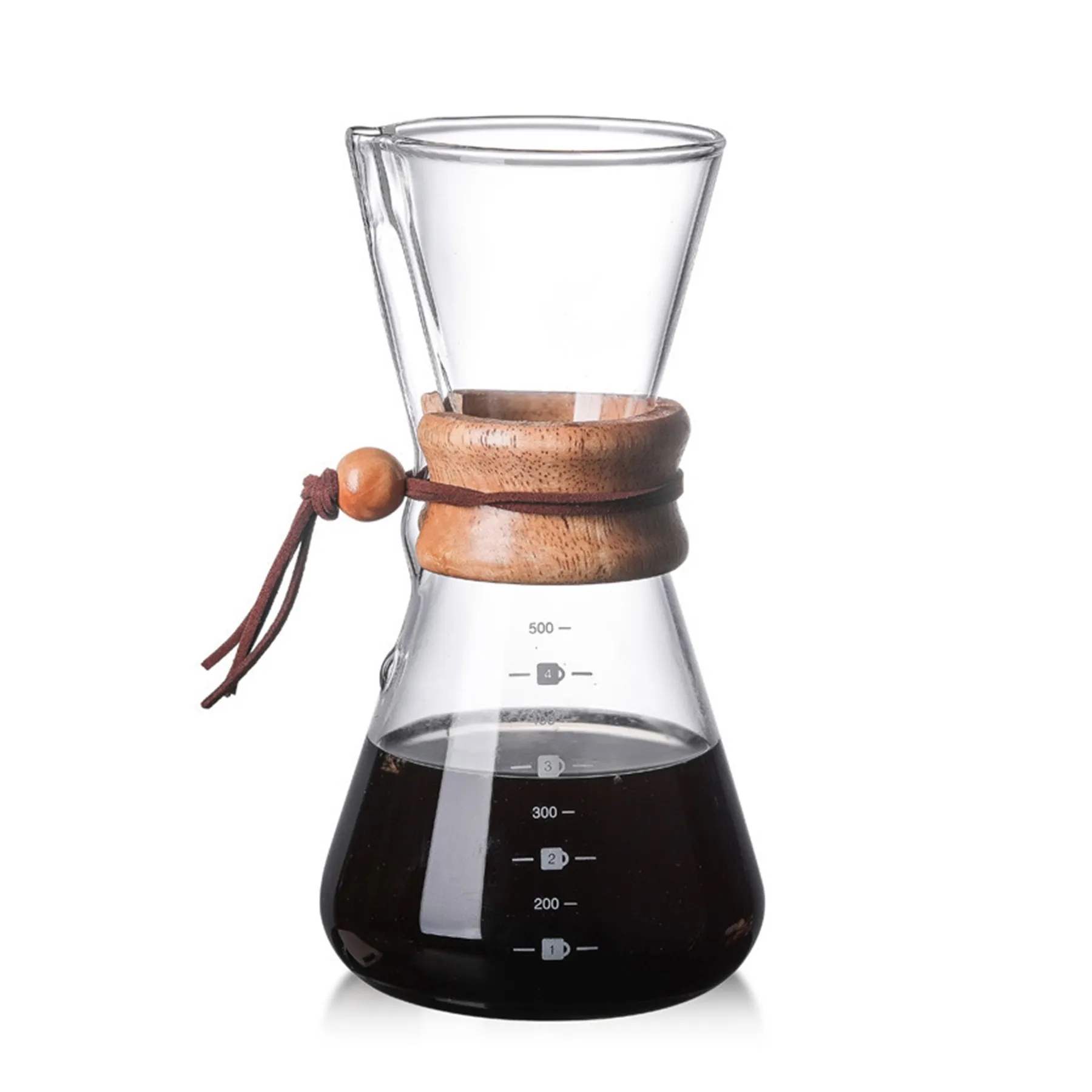 Pour Over Glasses Coffee Maker 2