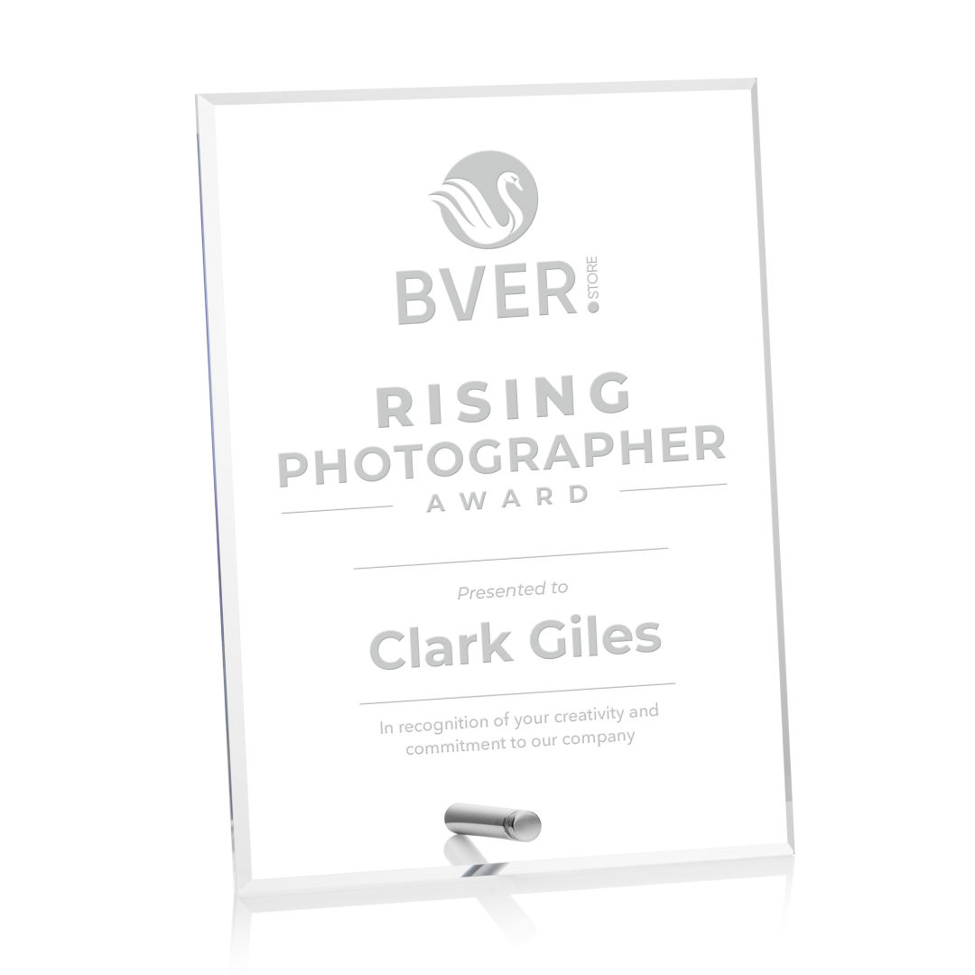 Polaris Rectangle (V) Award - Silver 5