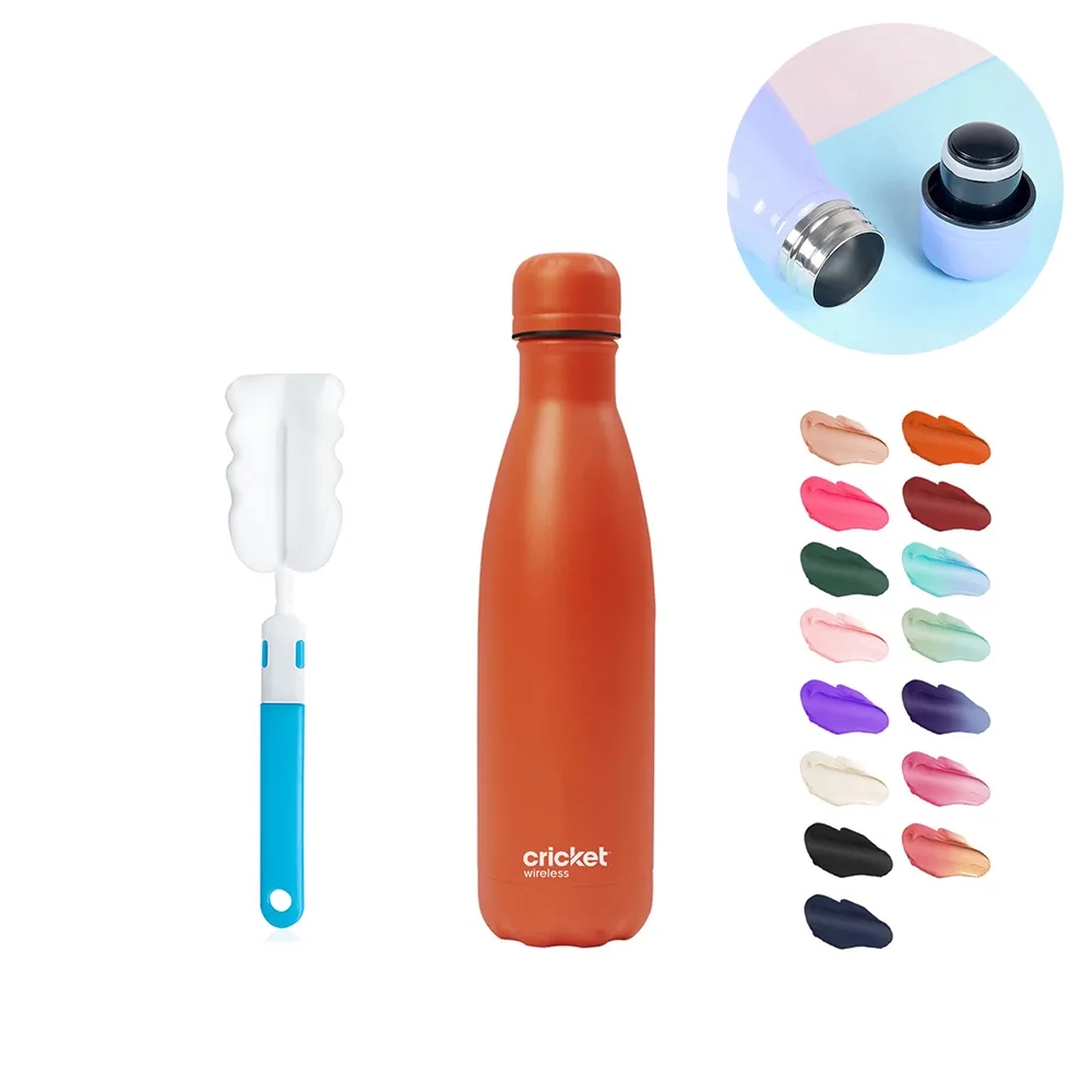 17 oz Double Wall Stainless Steel vacuum Insulated Travel Bo 11