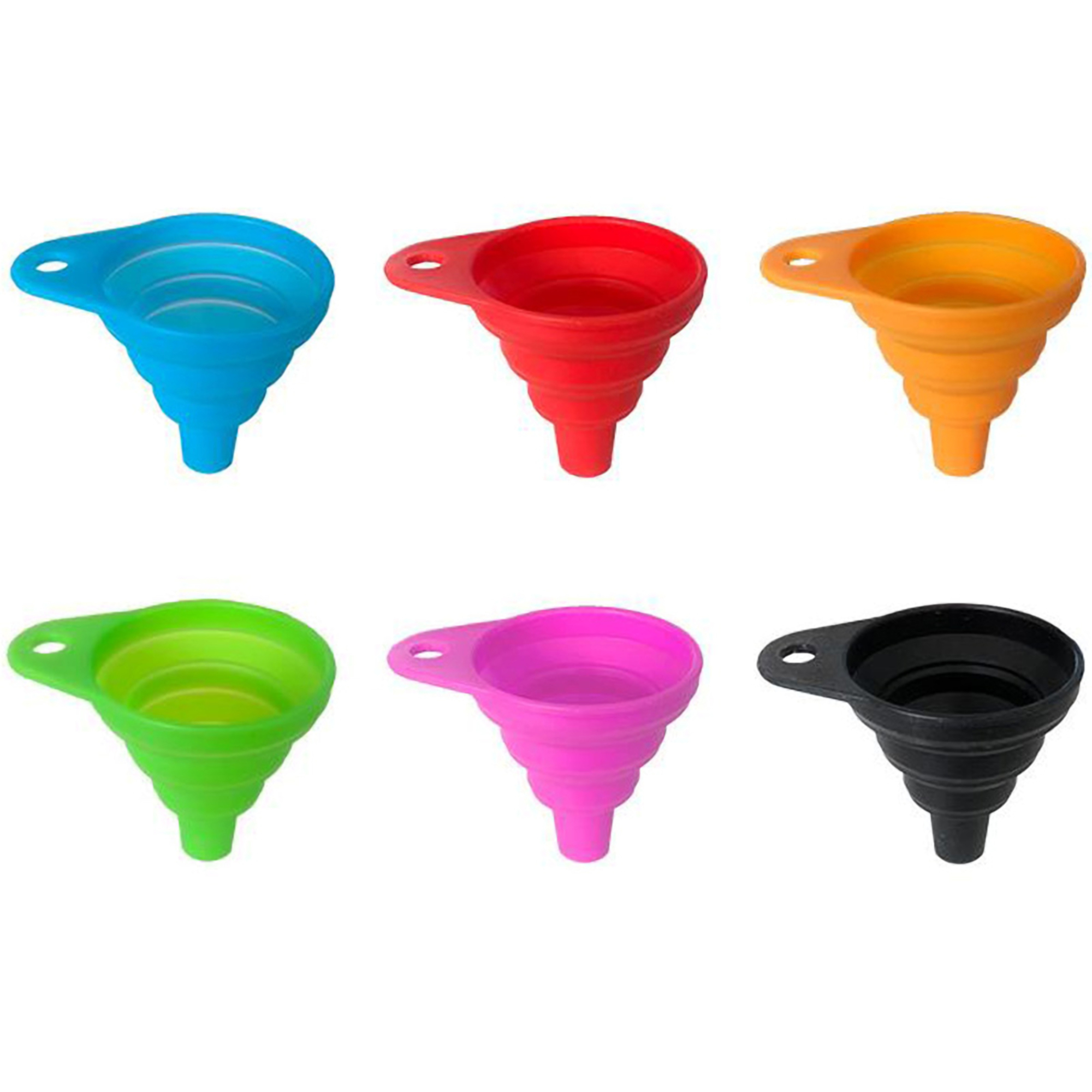 Collapsible Silicone Funnel, custom kitchen gadget with logo imprint 6