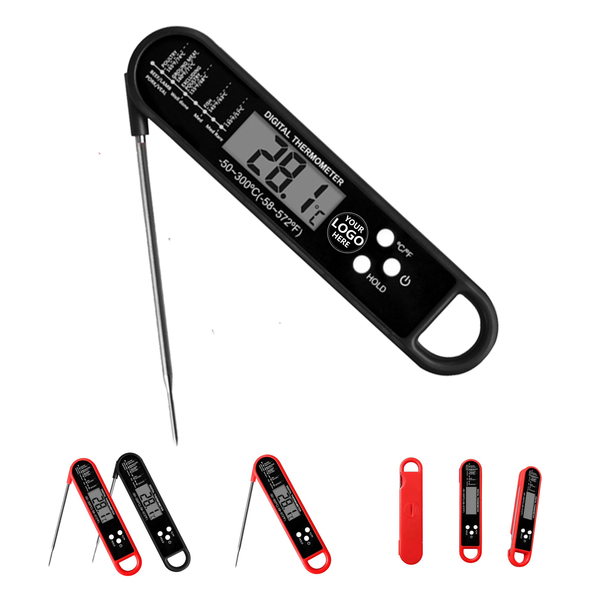 Folding Kitchen Temperature Gauge 3