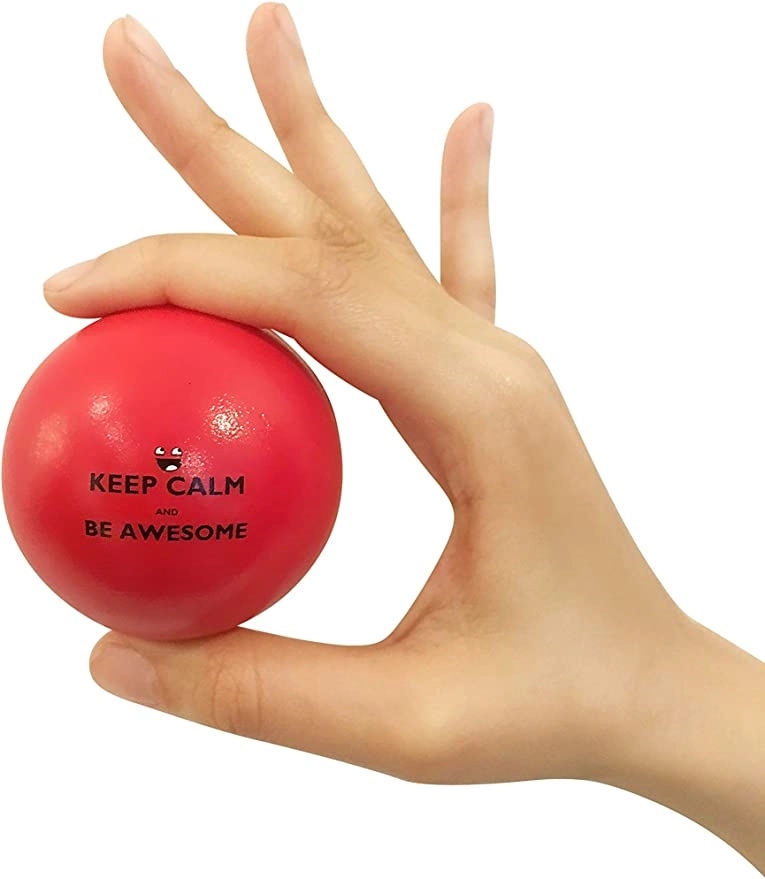 2.5" Dia PU Round Stress Ball 2