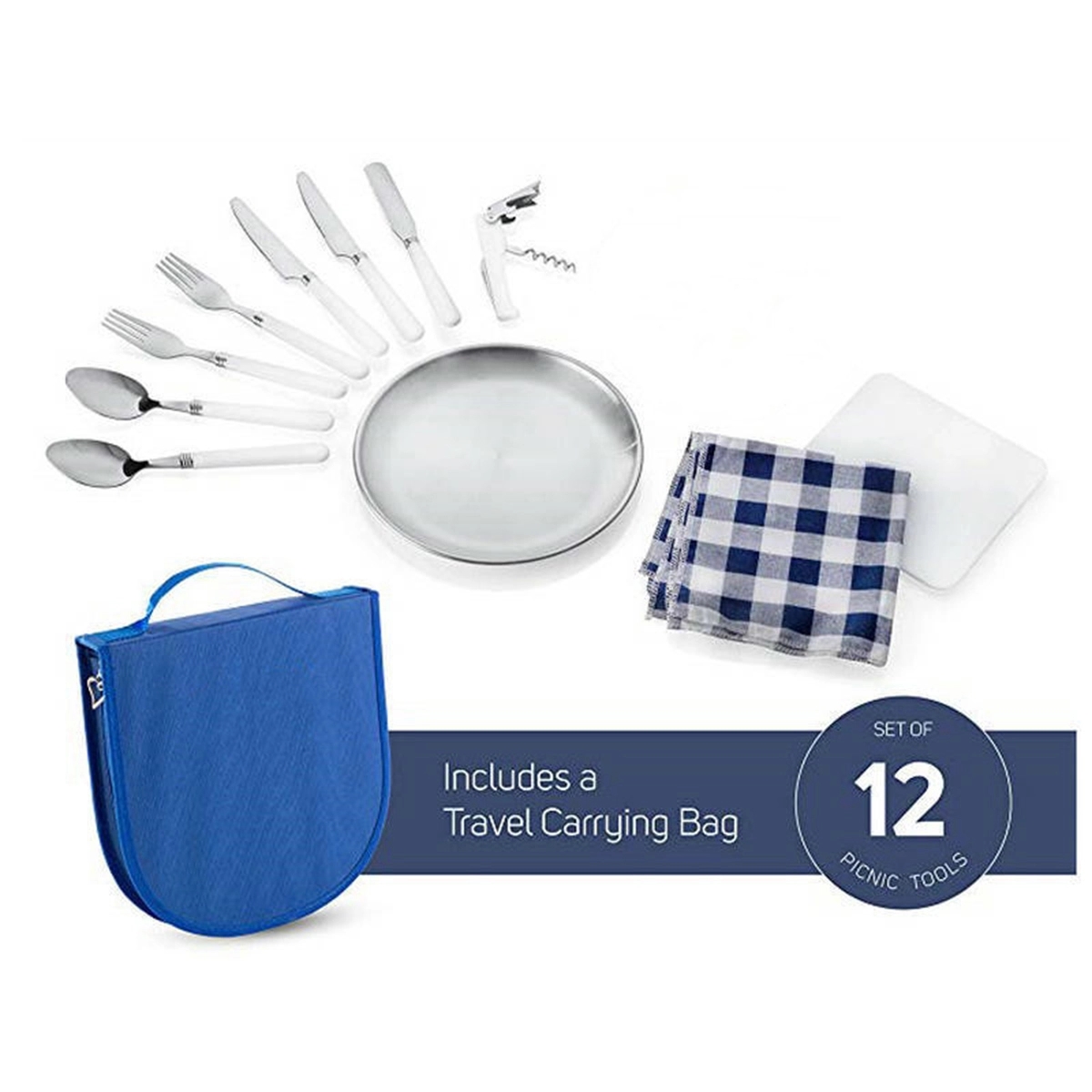 Picnic bag picnic tableware set 2