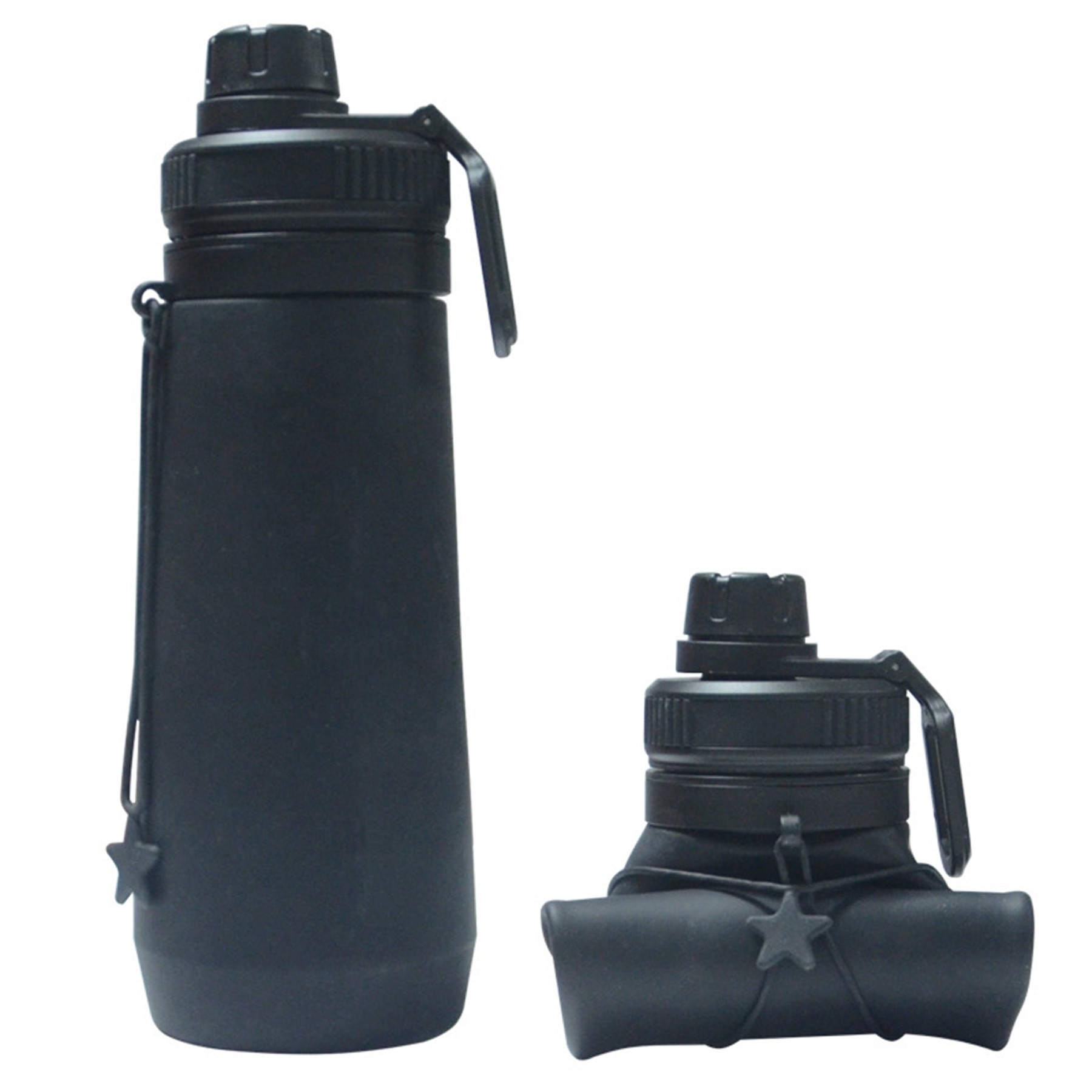 Outdoor Silicone Telescopic Foldable Sport Bottle 4