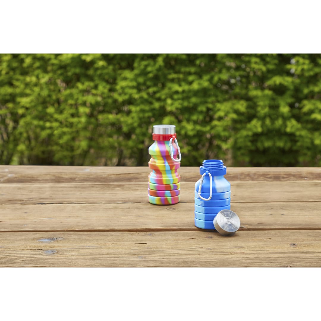 Zigoo Silicone Collapsible Bottle 18oz - Tie Dye 27