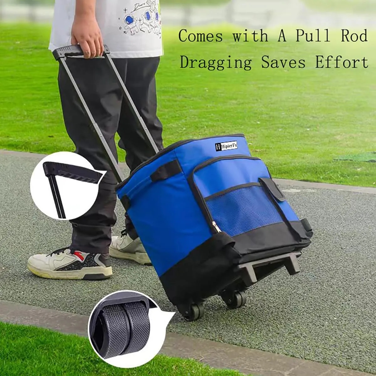 43L Collapsible Cooler with Wheels 4