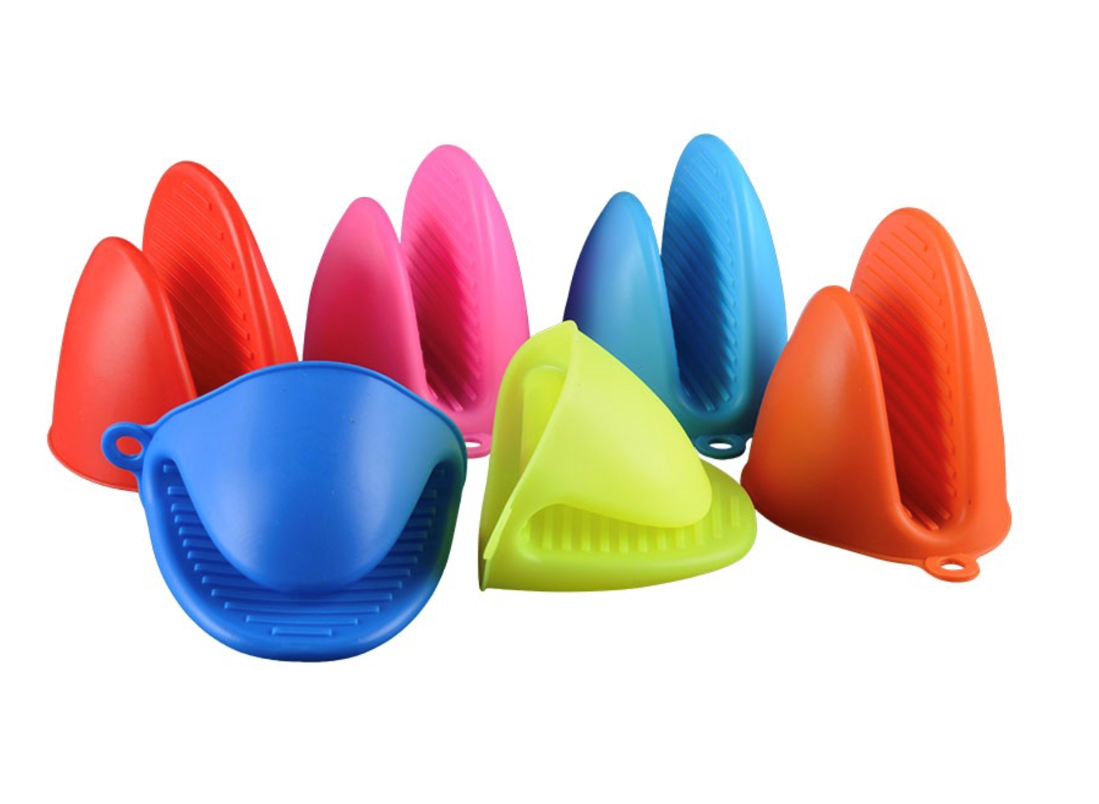 Silicone heat resistant oven mitt for cooking 4