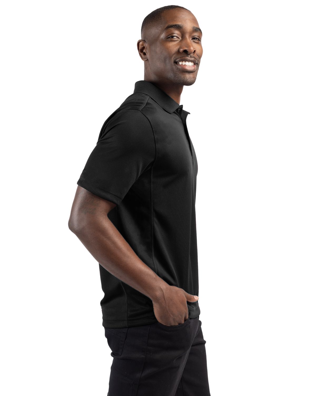 Ice Pique Mens Short Sleeve Tech Polo