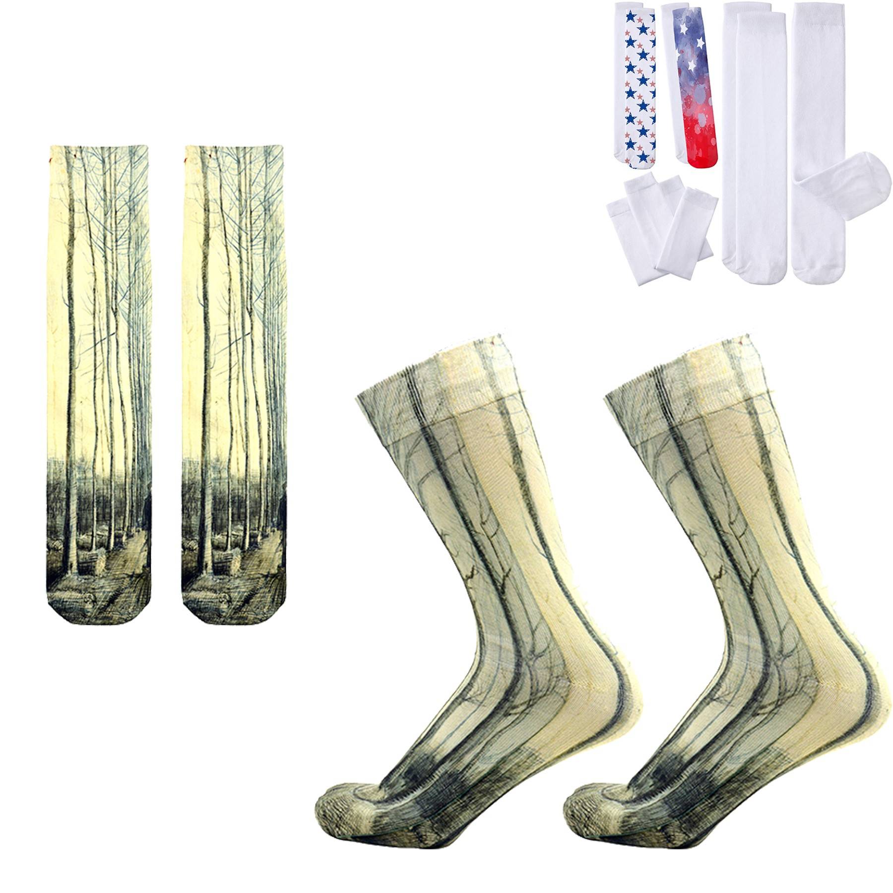 Sublimation Crew Socks 2