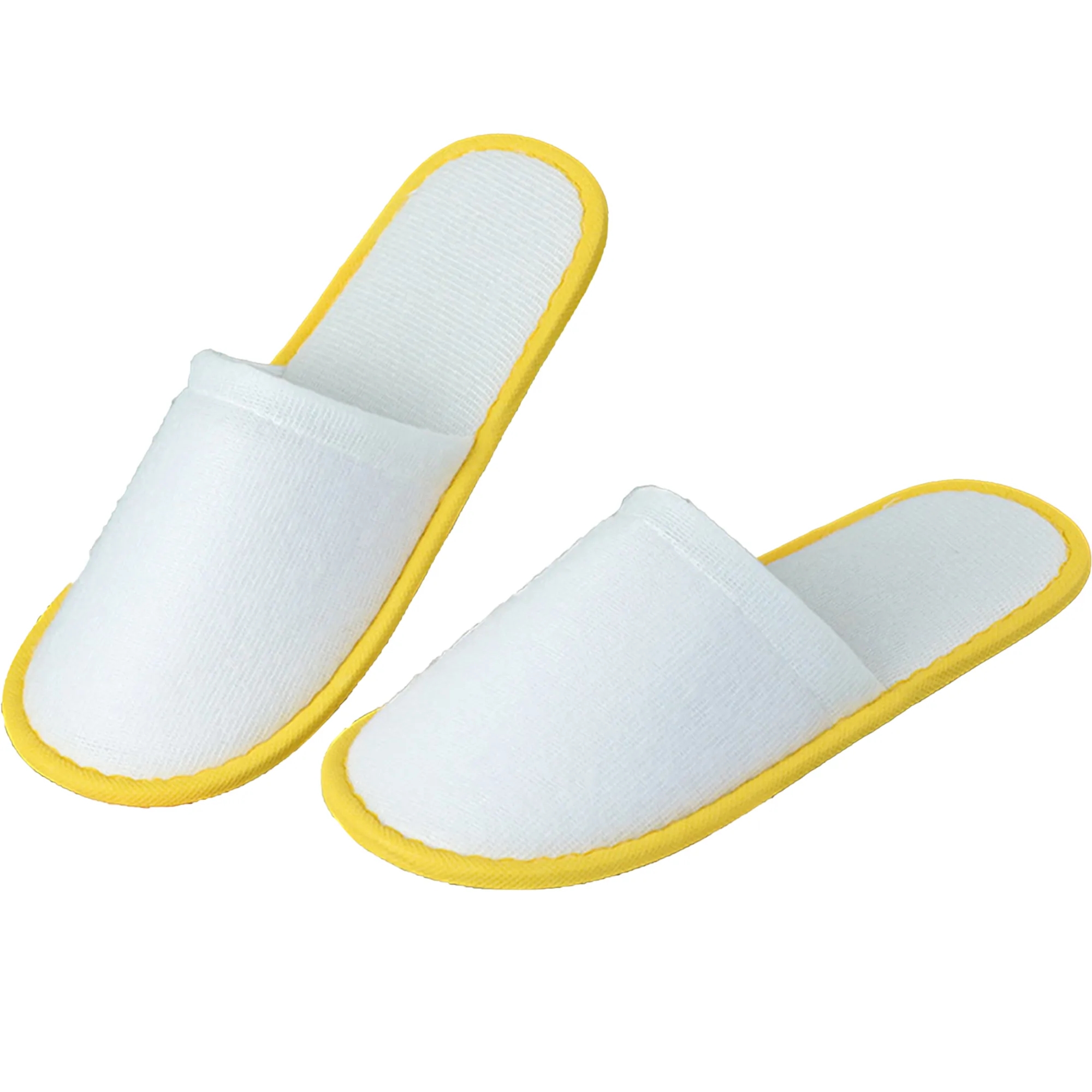 11" X 4.3" Simple Hotel Travel Disposable Slippers 7