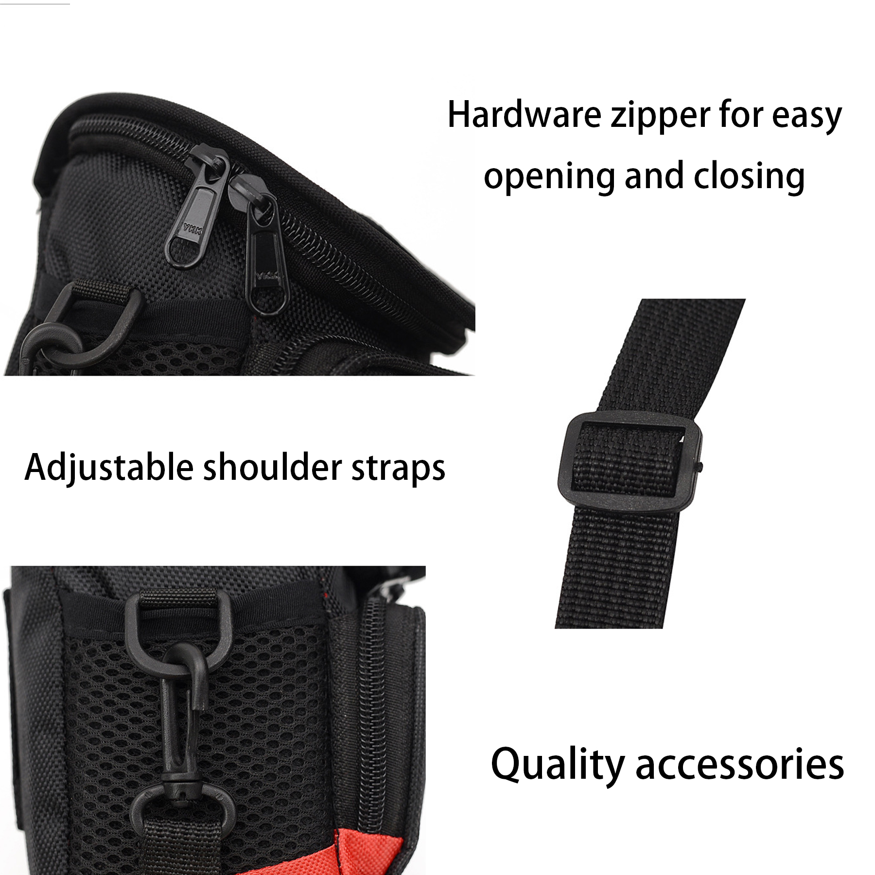Nylon Medium Soft Padded Camera Equipment Bag 2