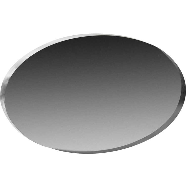 Clear Oval Paper Weight (4"x2 1/2"x 3/8") Full Colour PhotoImage 3