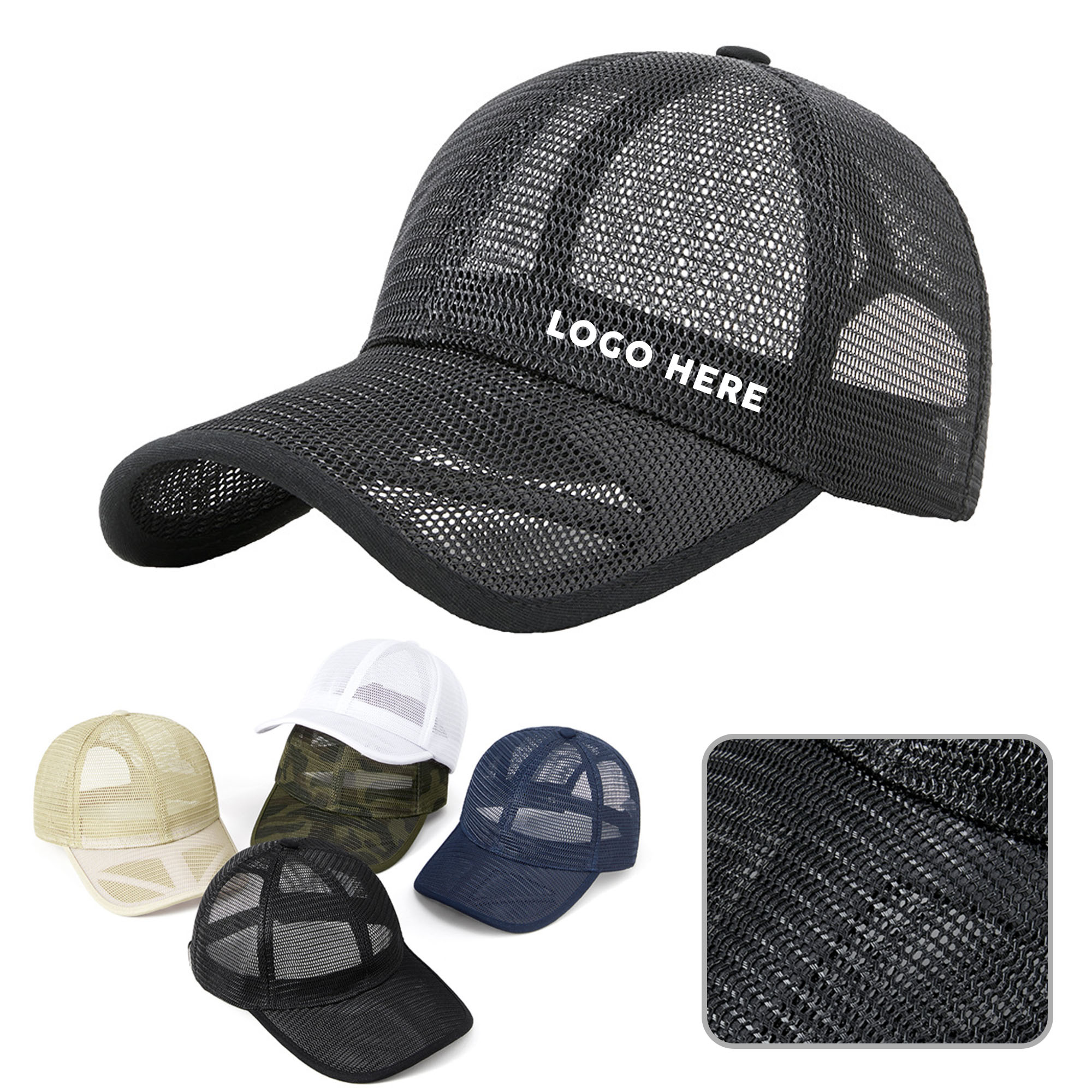 Adjustable Mesh Sports Cap 2
