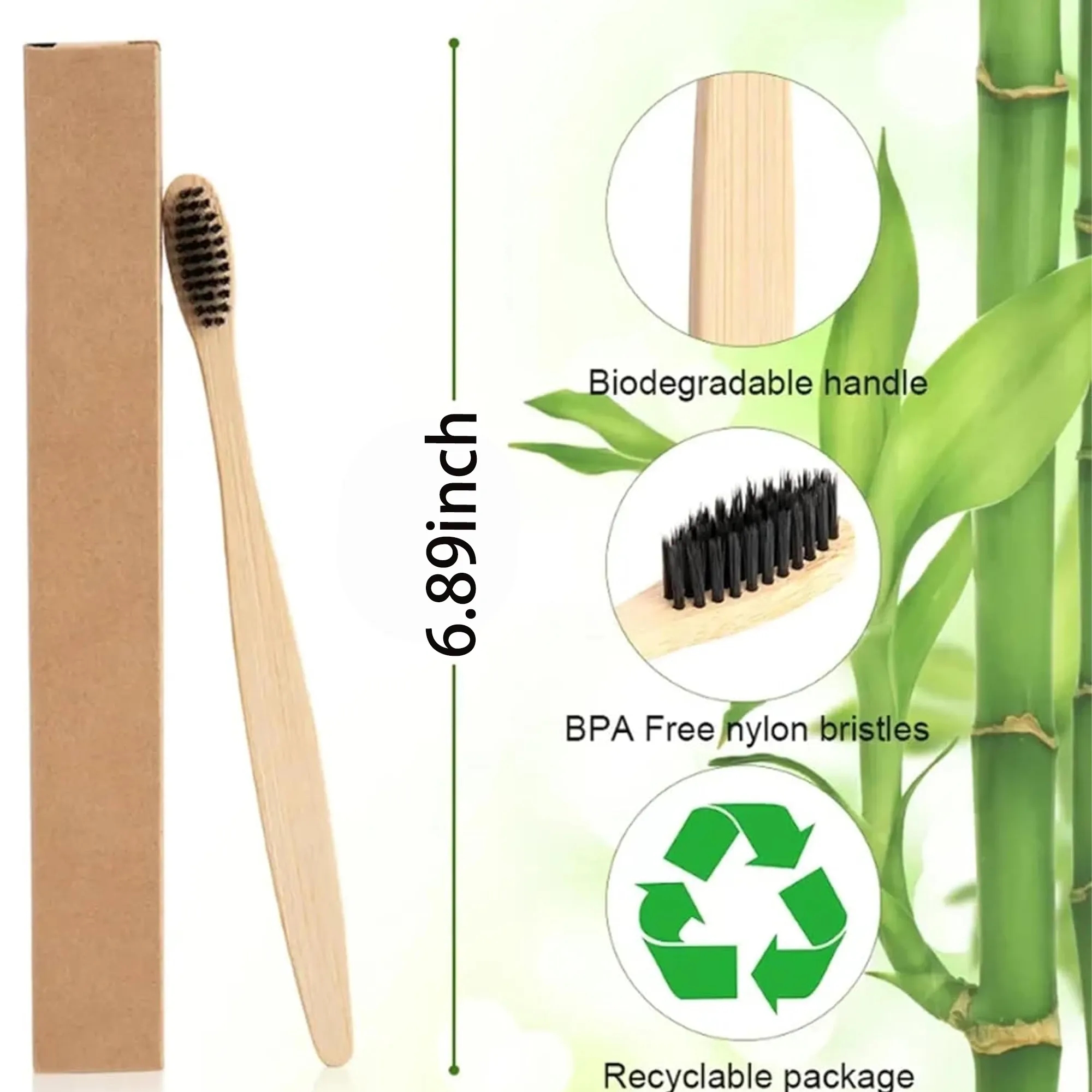Bamboo Soft Bristle Toothbrush 4