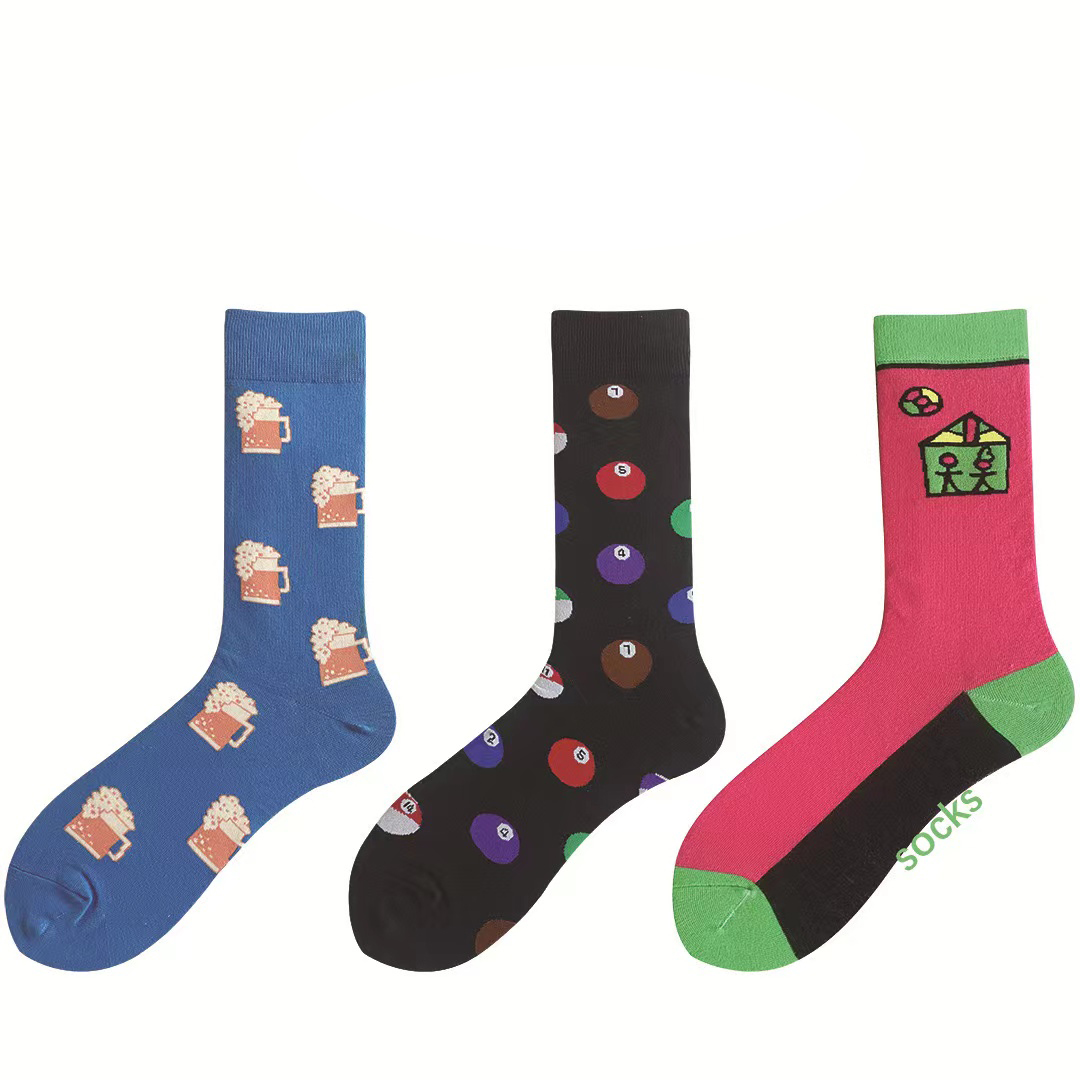 Winter Custom Full Printed Socks 4